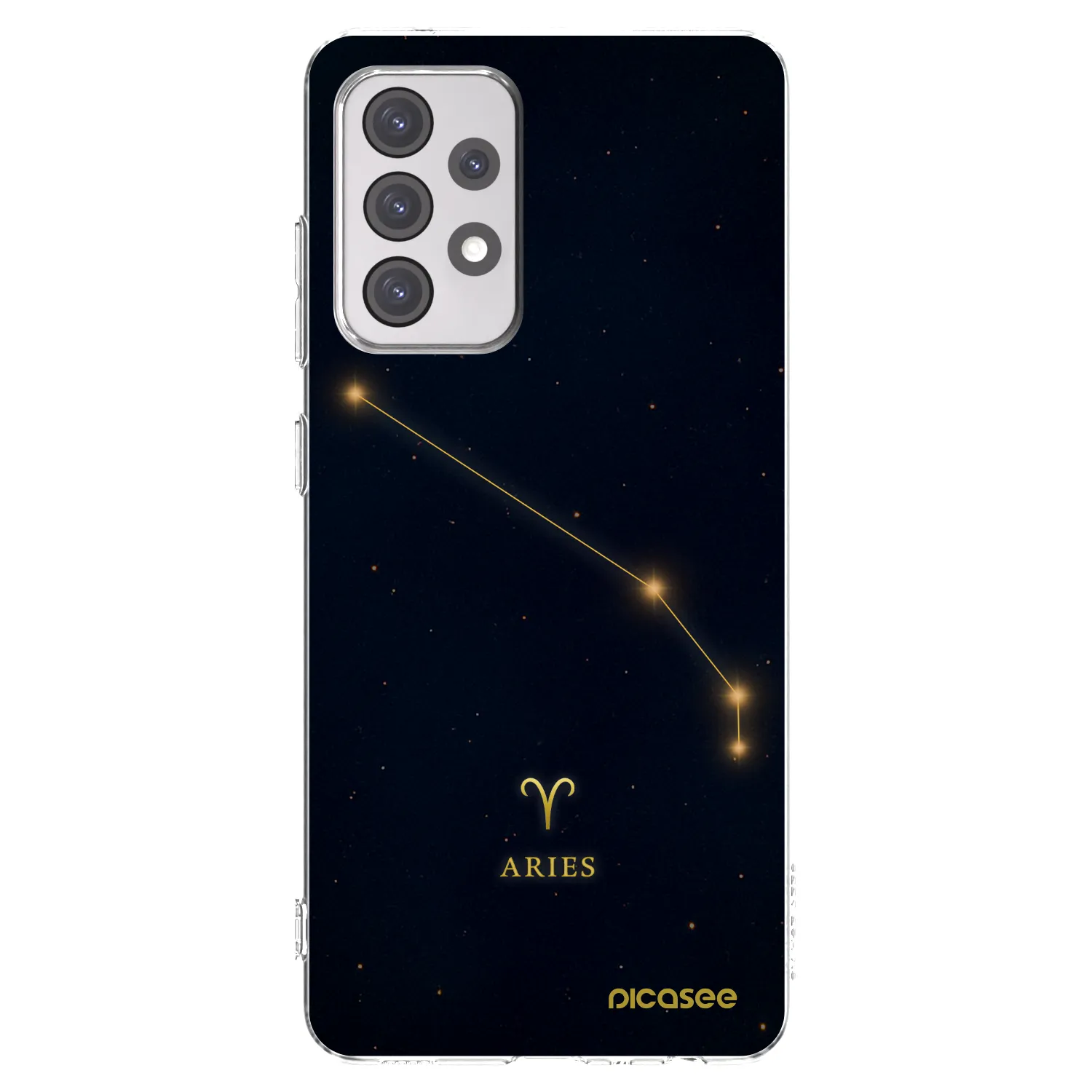 Picasee átlátszó szilikon tok az alábbi mobiltelefonokra Samsung Galaxy A52 5G A525F - ARIES
