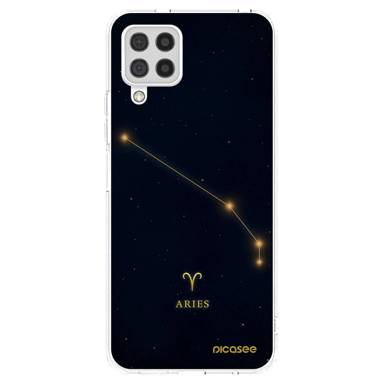 Picasee átlátszó szilikon tok az alábbi mobiltelefonokra Samsung Galaxy A22 A225F 4G - ARIES