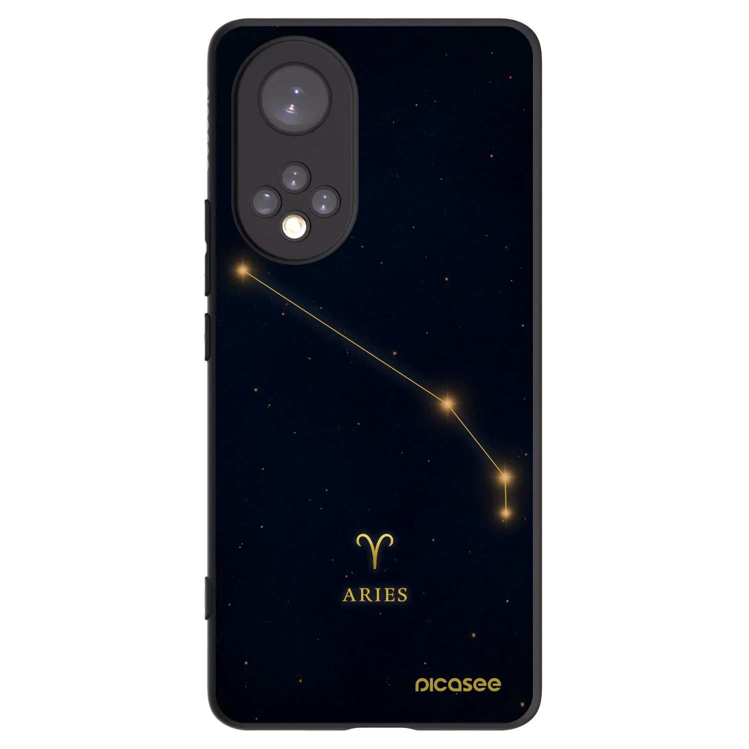 Picasee fekete szilikon tok az alábbi mobiltelefonokra Huawei Nova 9 - ARIES
