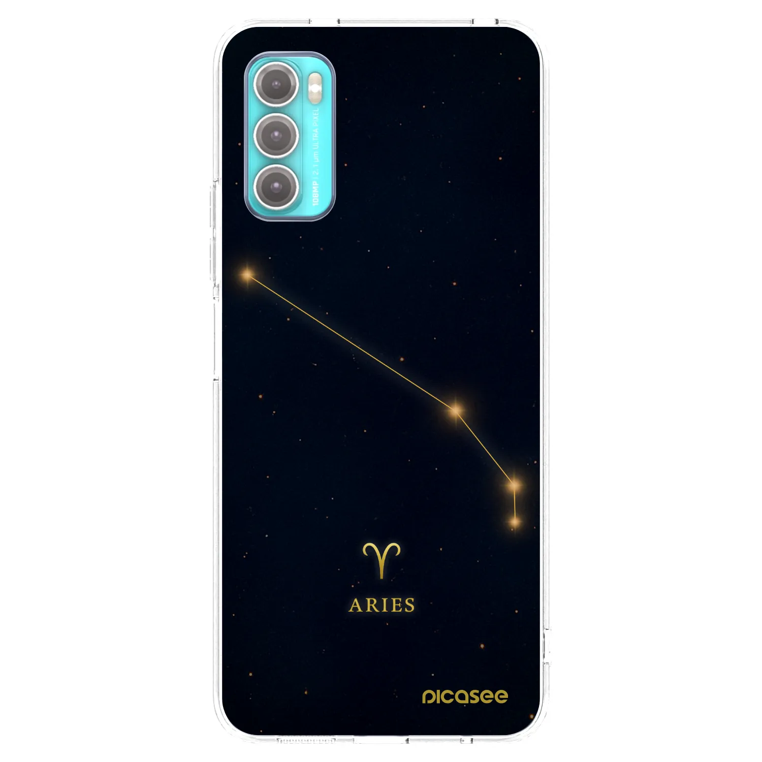 Picasee átlátszó szilikon tok az alábbi mobiltelefonokra Motorola Moto G60 - ARIES