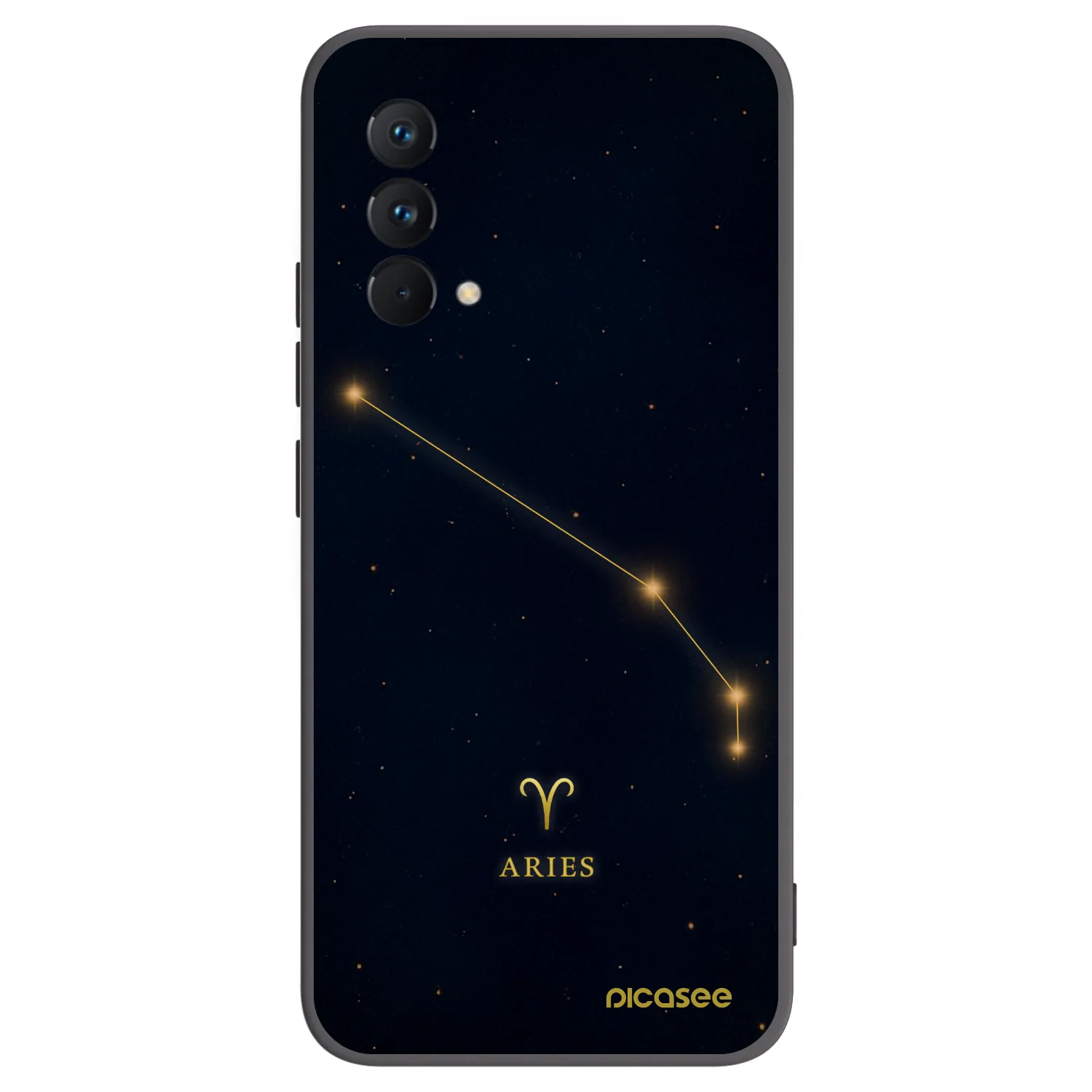 Picasee fekete szilikon tok az alábbi mobiltelefonokra Realme GT Master Edition 5G - ARIES