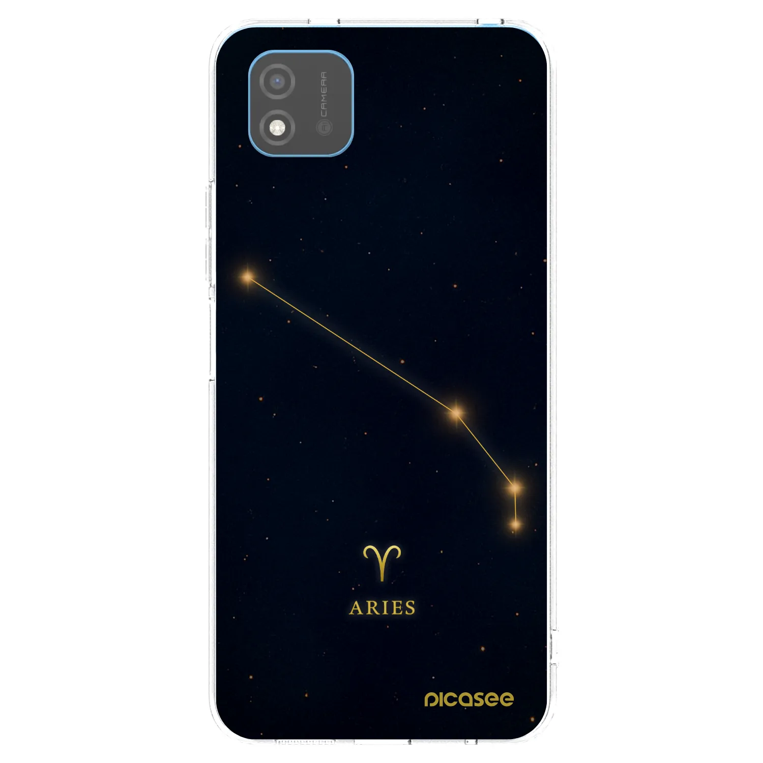 Picasee átlátszó szilikon tok az alábbi mobiltelefonokra Realme C11 (2021) - ARIES