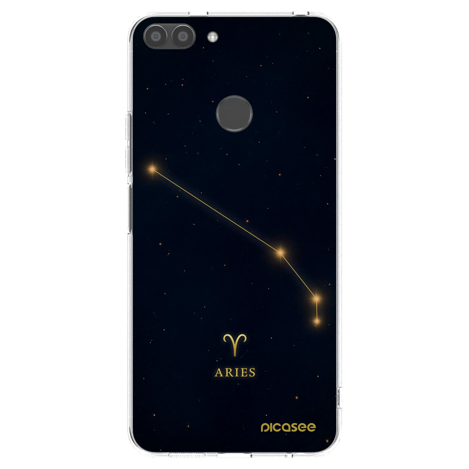 Picasee átlátszó szilikon tok az alábbi mobiltelefonokra Huawei P Smart - ARIES
