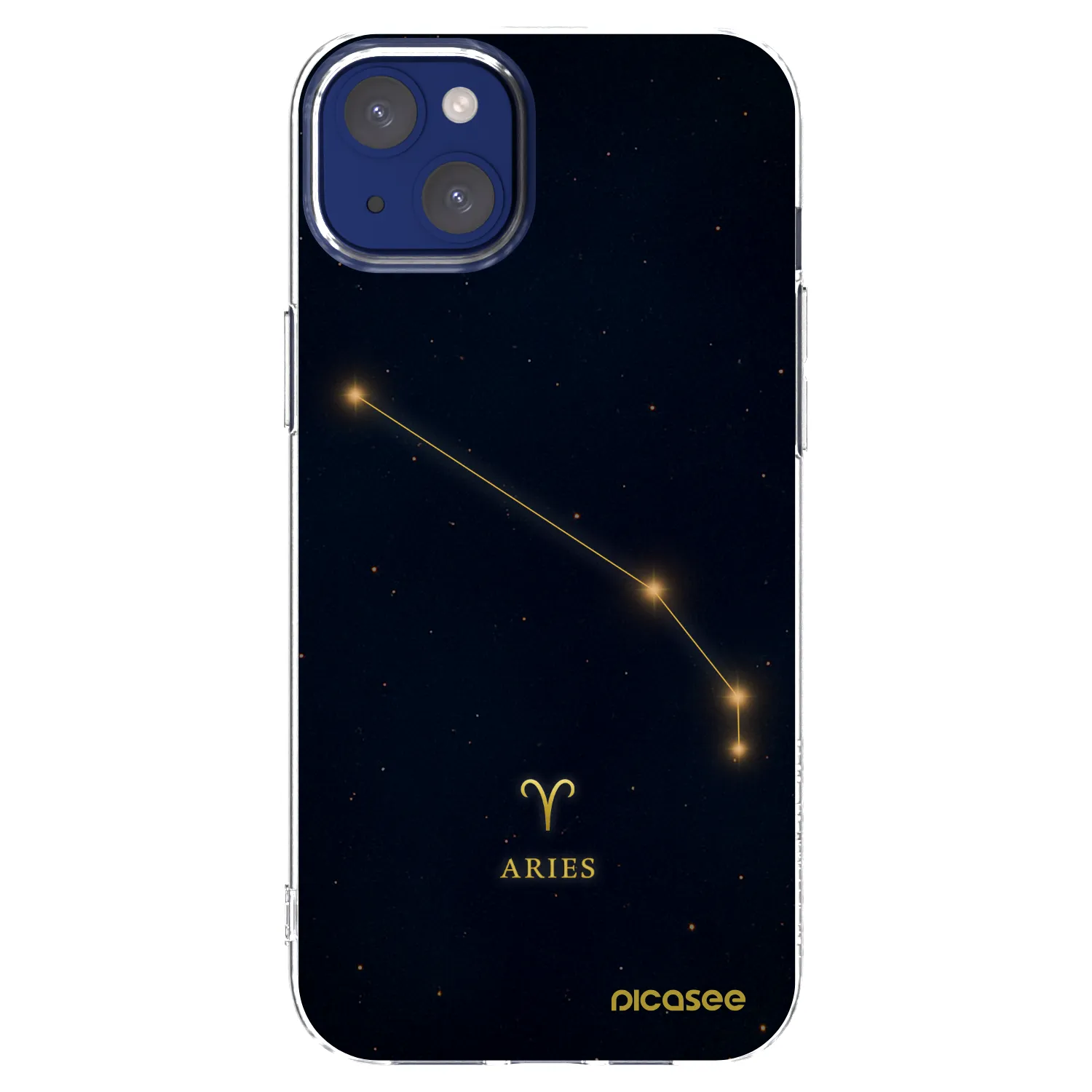 Picasee átlátszó szilikon tok az alábbi mobiltelefonokra Apple iPhone 14 Plus - ARIES