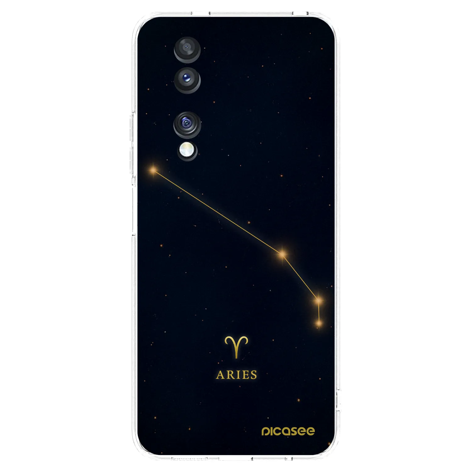 Picasee átlátszó szilikon tok az alábbi mobiltelefonokra Honor 70 - ARIES