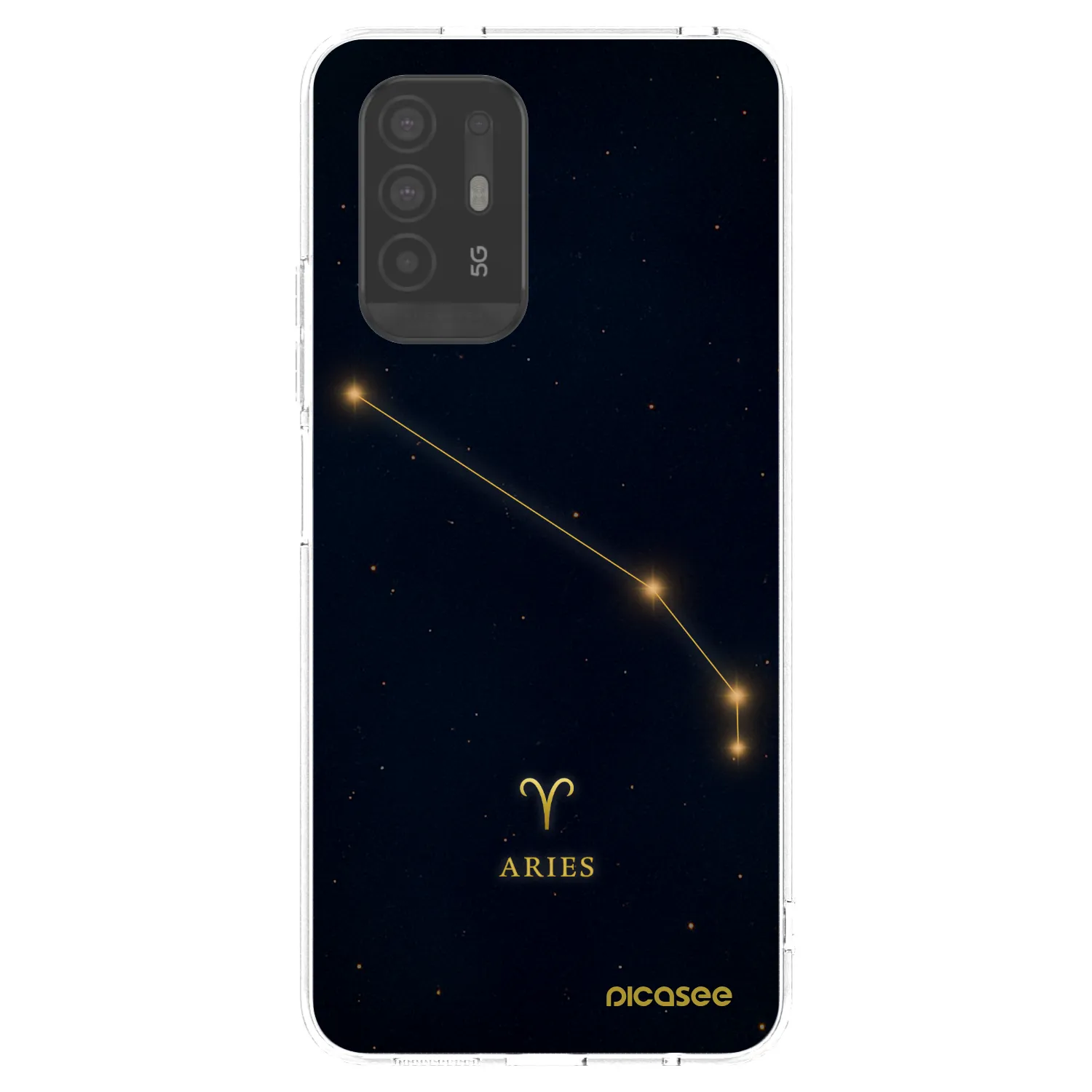 Picasee átlátszó szilikon tok az alábbi mobiltelefonokra OPPO A94 5G - ARIES