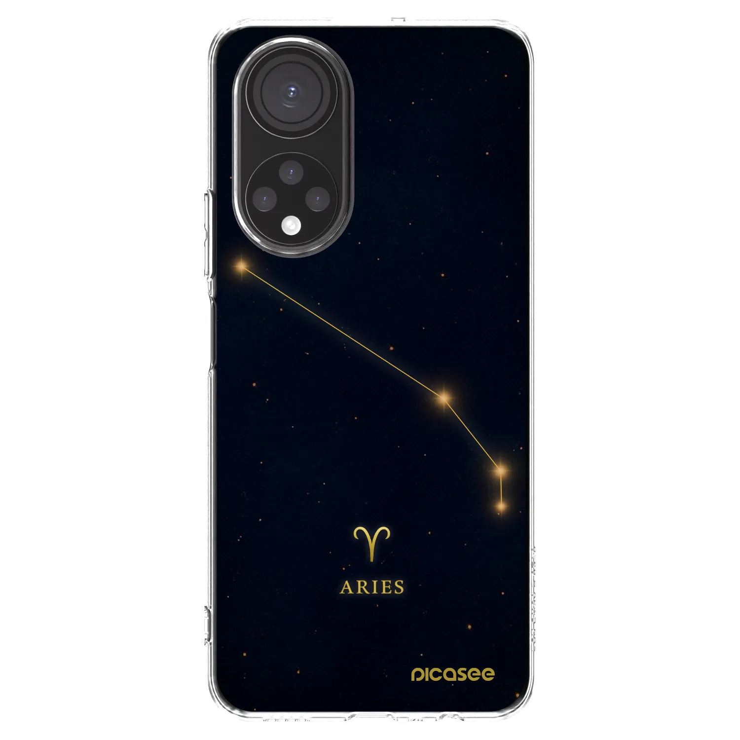 Picasee átlátszó szilikon tok az alábbi mobiltelefonokra Honor X7 - ARIES