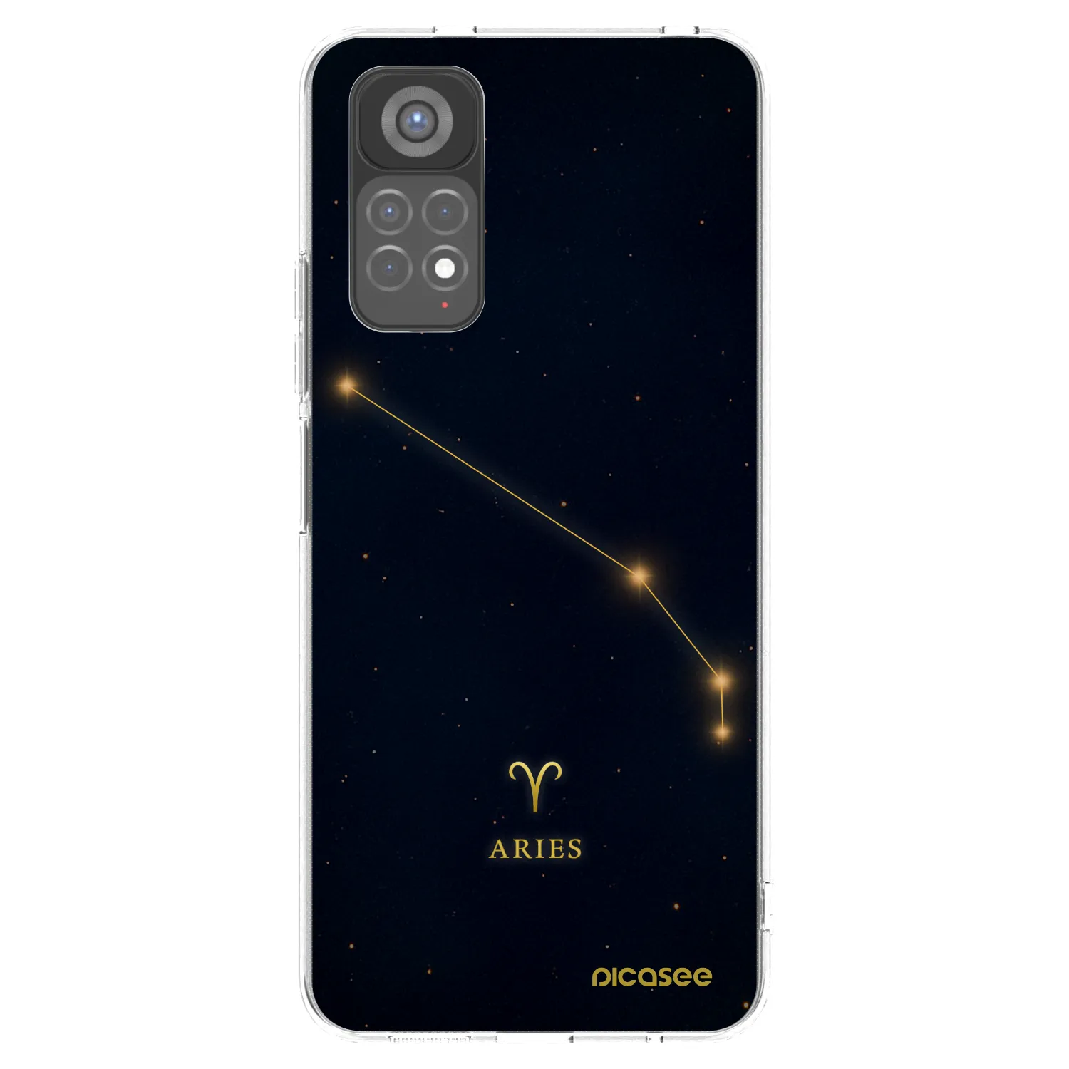 Picasee átlátszó szilikon tok az alábbi mobiltelefonokra Xiaomi Redmi Note 11S 5G - ARIES