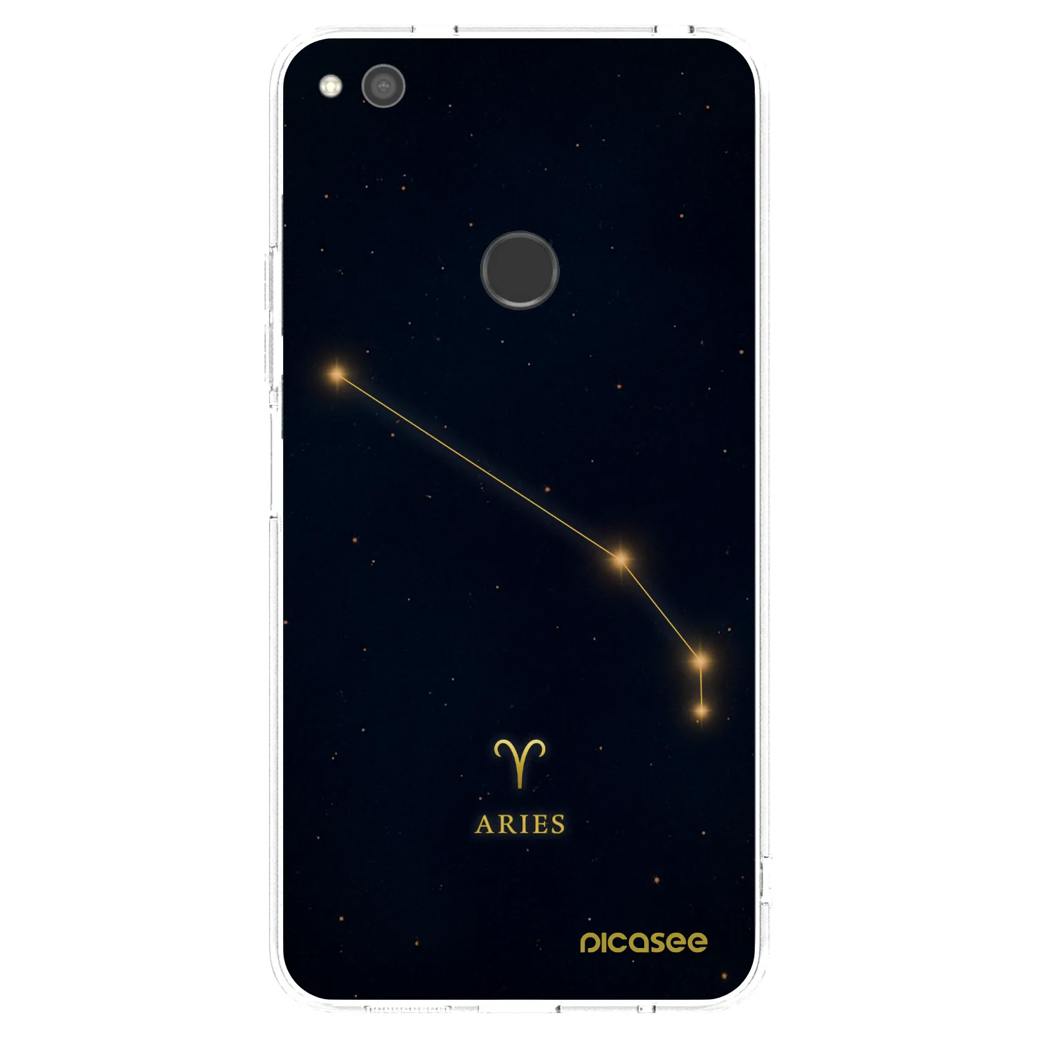 Picasee átlátszó szilikon tok az alábbi mobiltelefonokra Huawei P9 Lite 2017 - ARIES