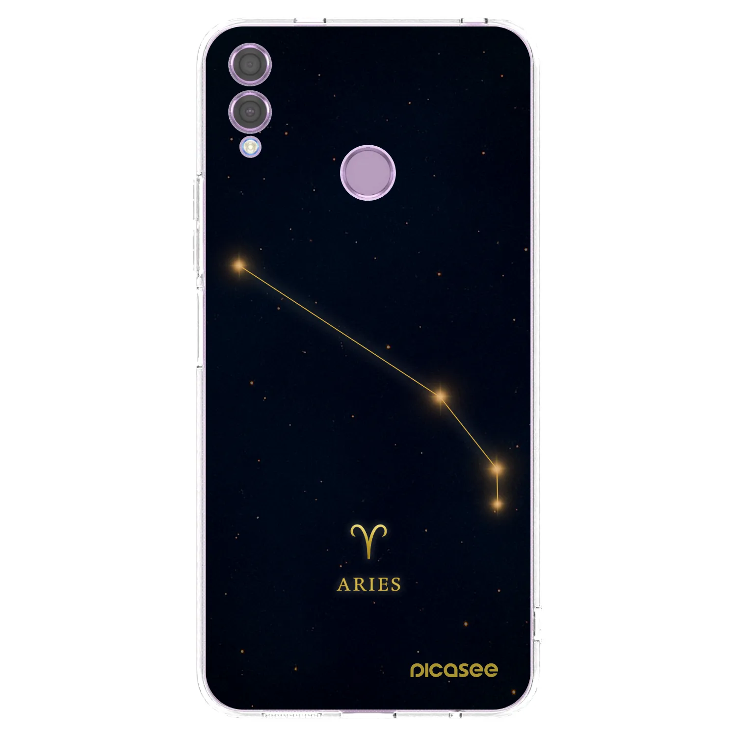Picasee átlátszó szilikon tok az alábbi mobiltelefonokra Honor 8X - ARIES