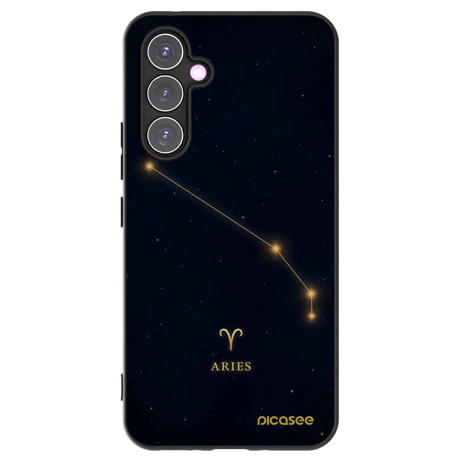 Picasee fekete szilikon tok az alábbi mobiltelefonokra Samsung Galaxy A54 5G A546B - ARIES