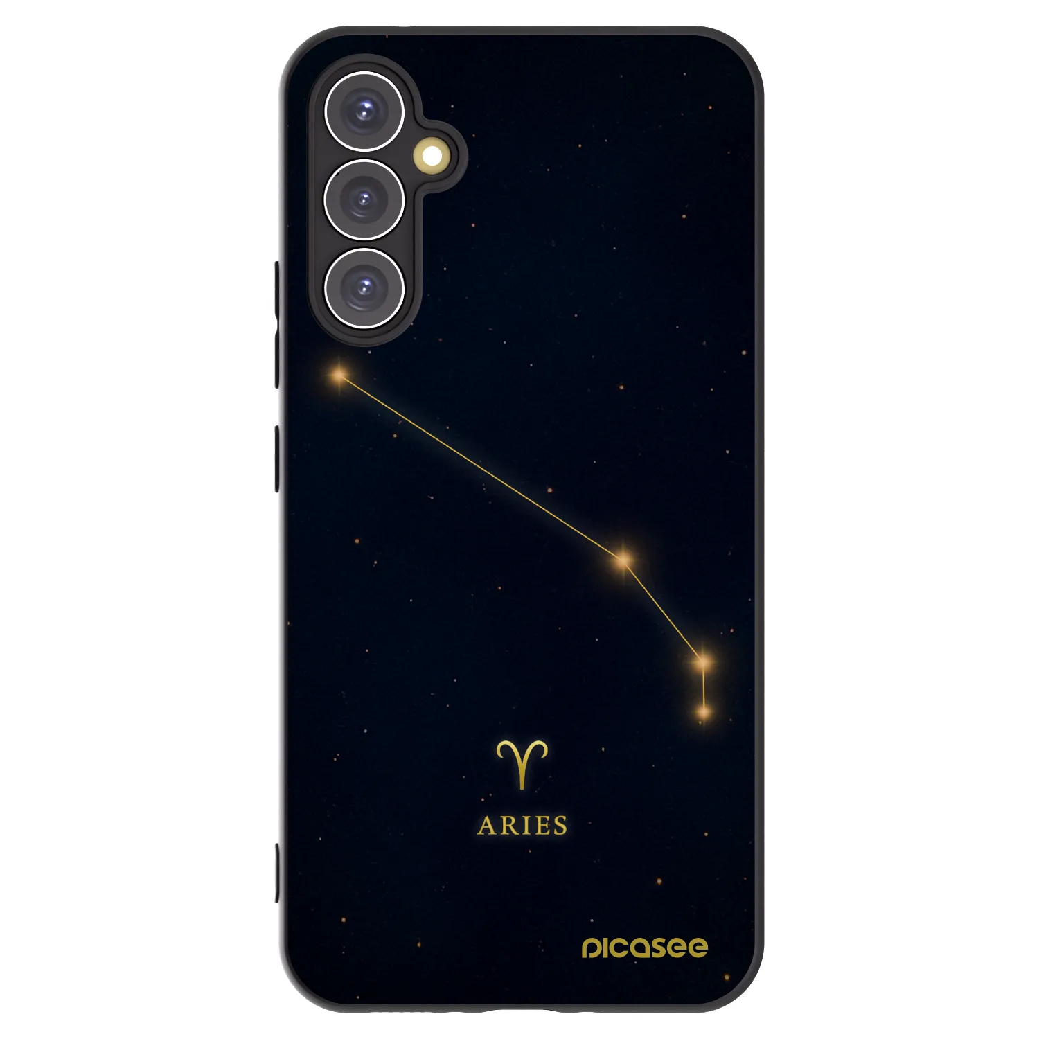 Picasee fekete szilikon tok az alábbi mobiltelefonokra Samsung Galaxy A34 5G A346B - ARIES