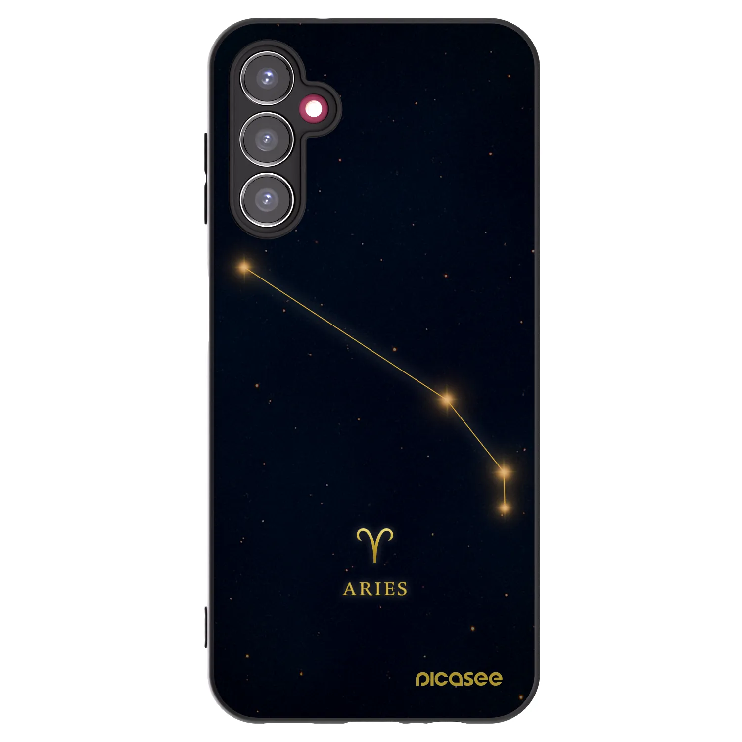 Picasee fekete szilikon tok az alábbi mobiltelefonokra Samsung Galaxy A14 4G A145R - ARIES