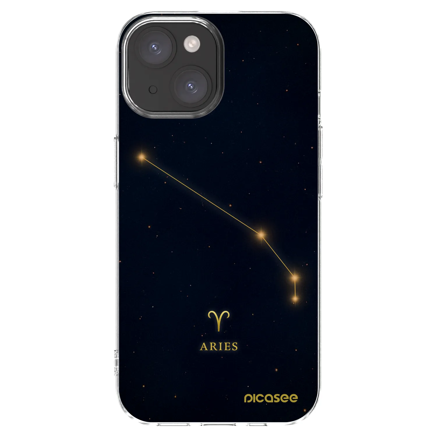 Picasee átlátszó szilikon tok az alábbi mobiltelefonokra Apple iPhone 15 - ARIES