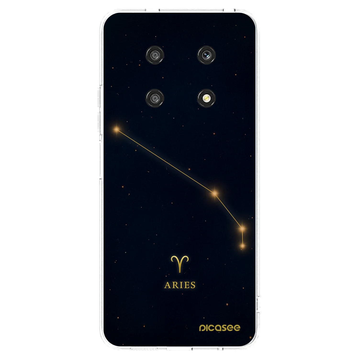 Picasee átlátszó szilikon tok az alábbi mobiltelefonokra Honor Magic4 Lite 5G - ARIES