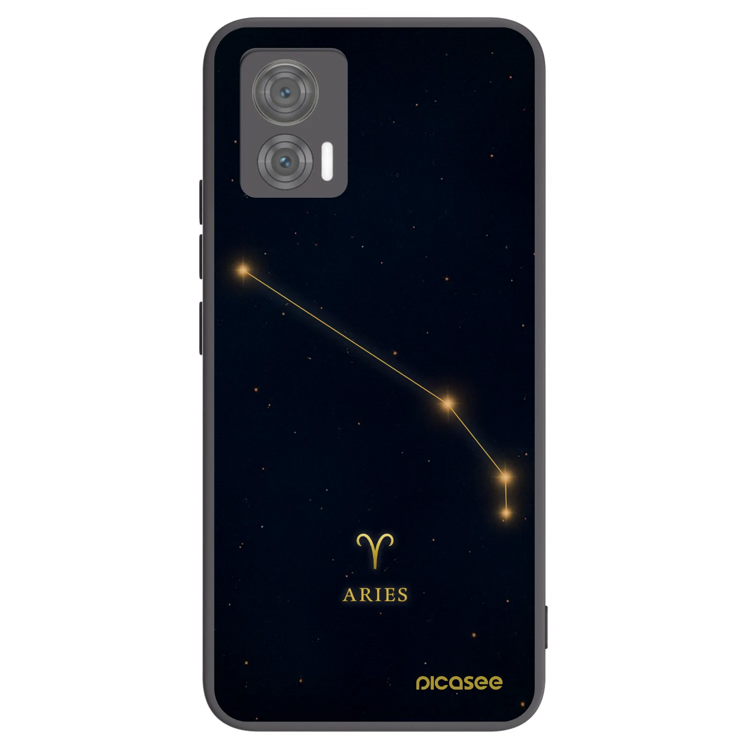 Picasee fekete szilikon tok az alábbi mobiltelefonokra Motorola Edge 30 Neo - ARIES