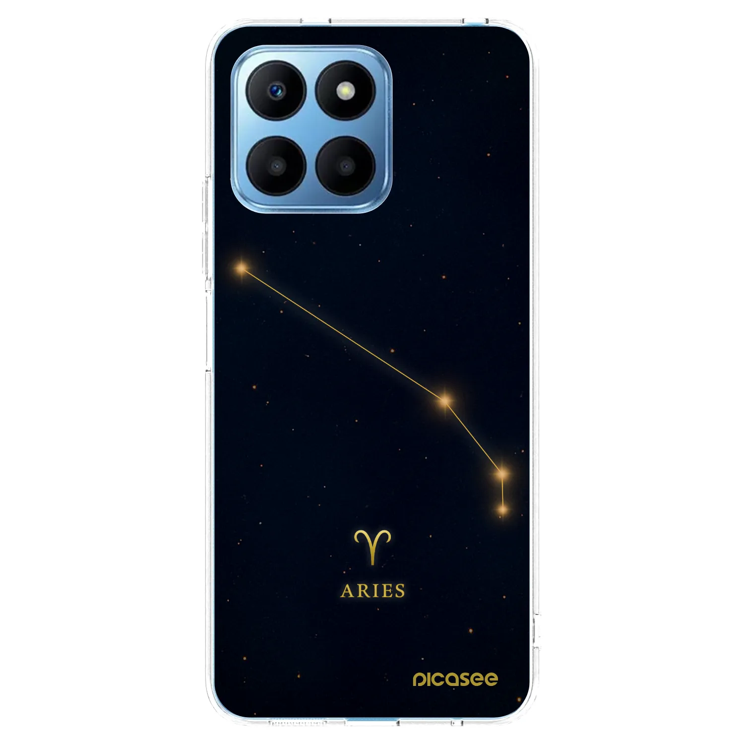 Picasee átlátszó szilikon tok az alábbi mobiltelefonokra Honor 70 Lite - ARIES