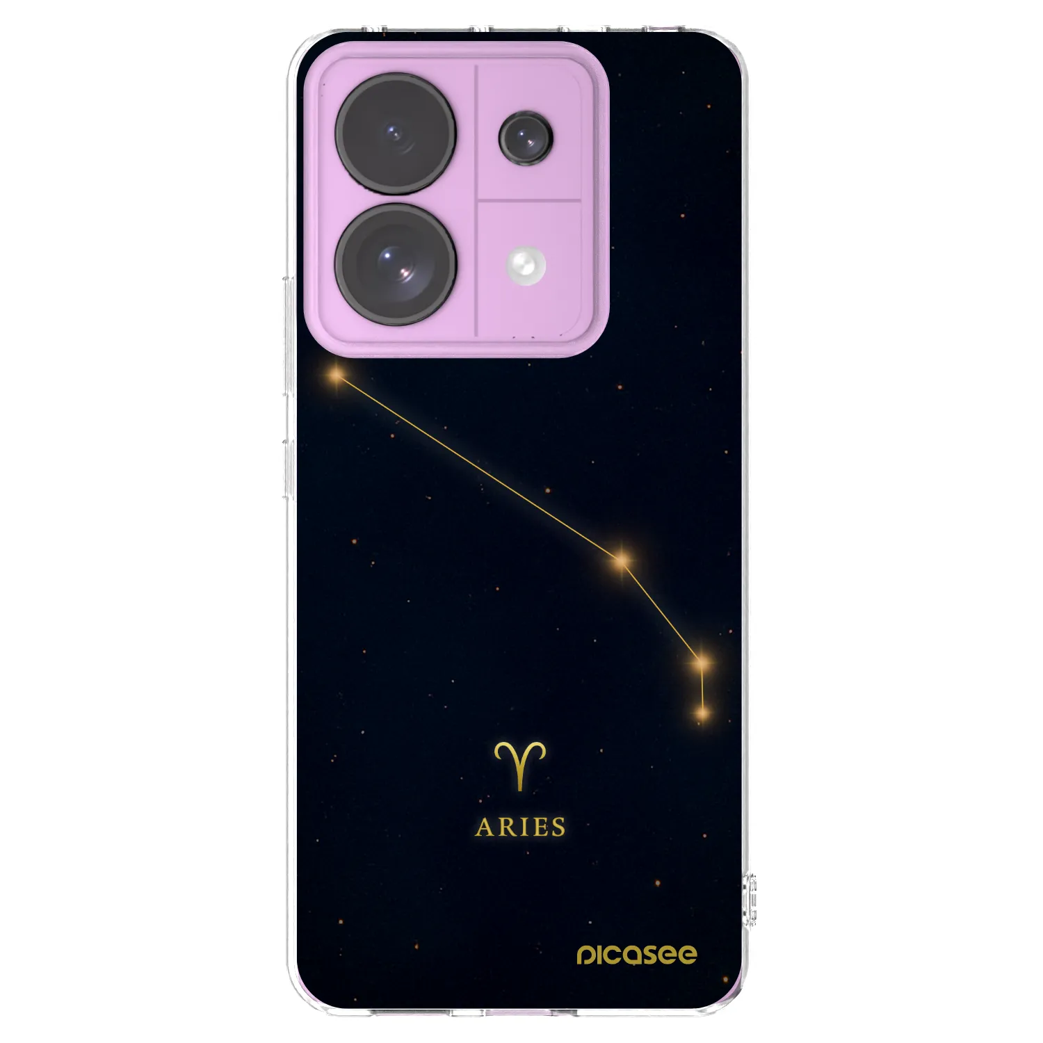 Picasee átlátszó szilikon tok az alábbi mobiltelefonokra Xiaomi Redmi Note 13 Pro 5G - ARIES