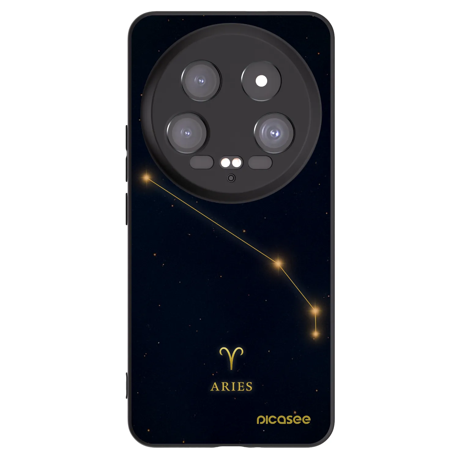 Picasee fekete szilikon tok az alábbi mobiltelefonokra Xiaomi 14 Ultra - ARIES