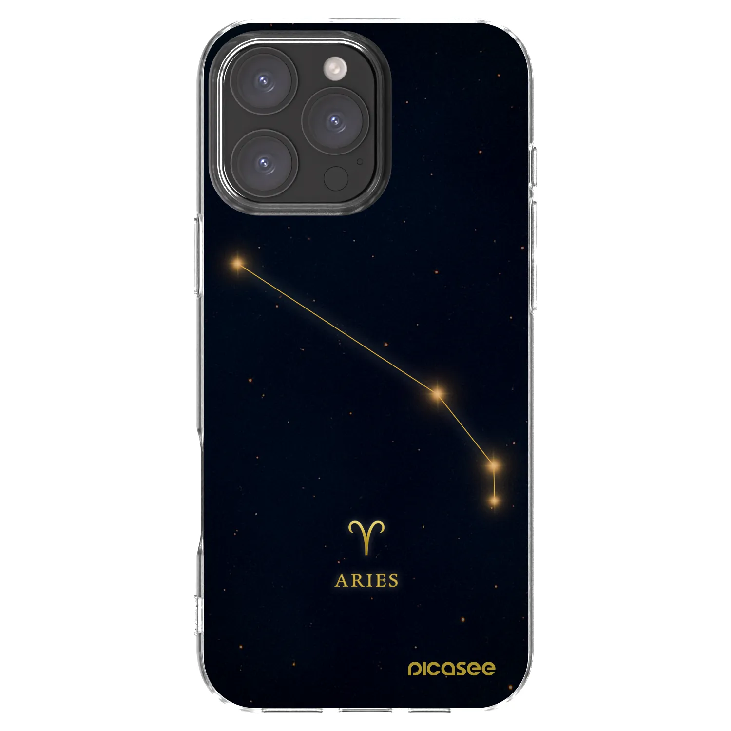 Picasee átlátszó szilikon tok az alábbi mobiltelefonokra Apple iPhone 16 Pro Max - ARIES