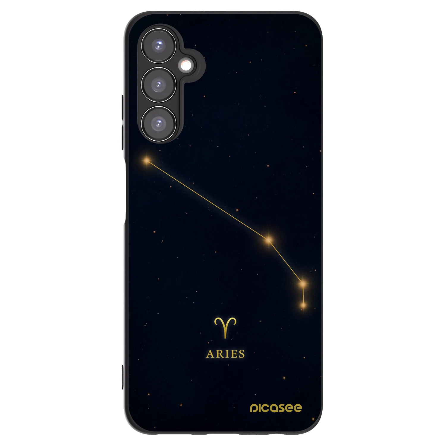 Picasee fekete szilikon tok az alábbi mobiltelefonokra Samsung Galaxy A05s A057G - ARIES