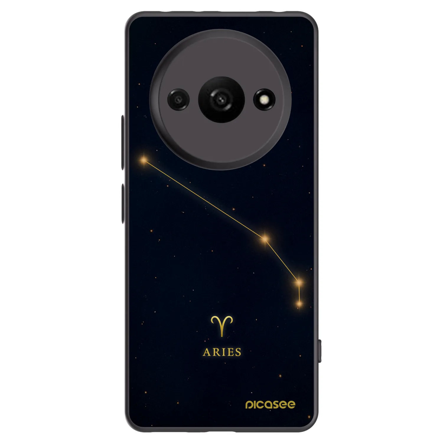 Picasee fekete szilikon tok az alábbi mobiltelefonokra Xiaomi Redmi A3 - ARIES