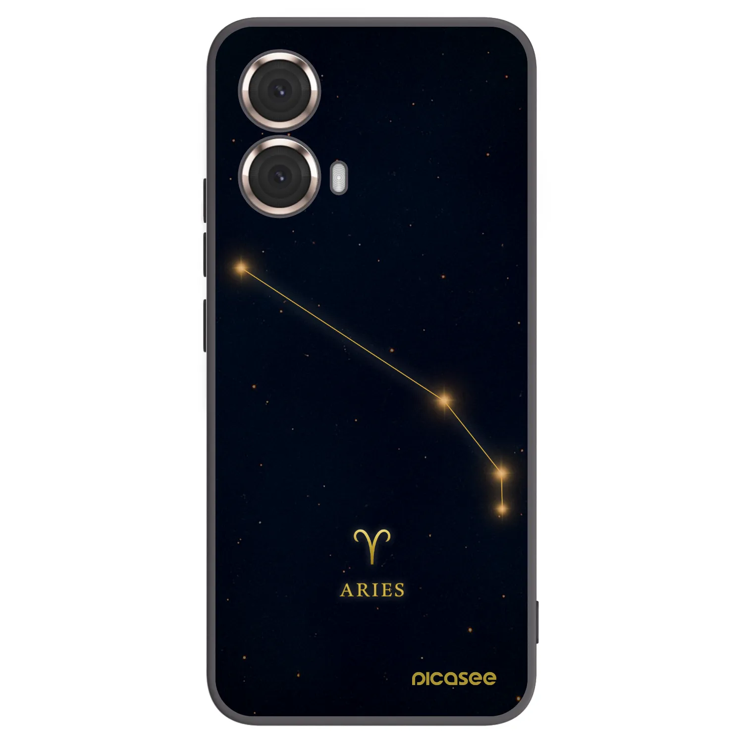 Picasee fekete szilikon tok az alábbi mobiltelefonokra Motorola Moto G85 - ARIES