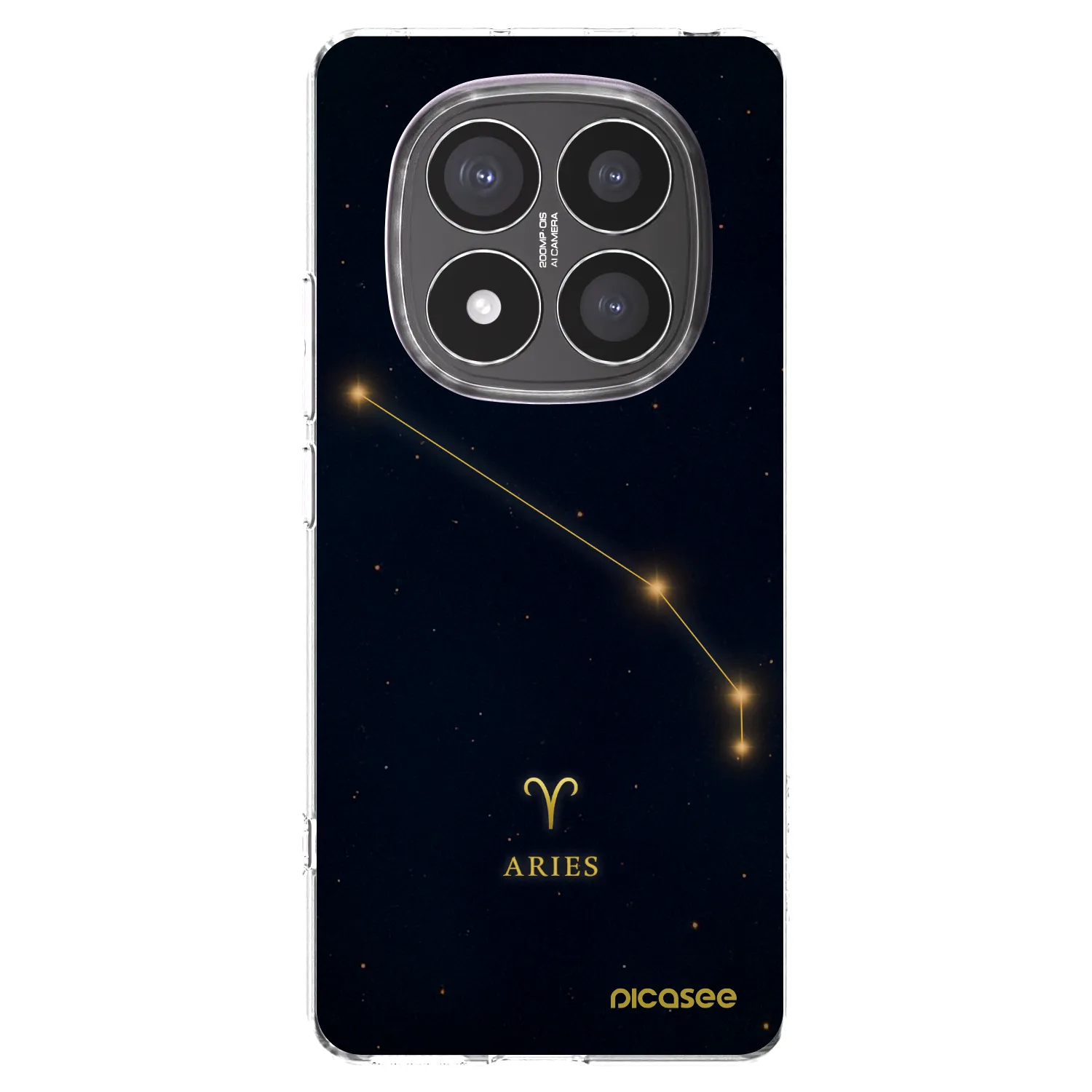 Picasee átlátszó szilikon tok az alábbi mobiltelefonokra Xiaomi Redmi Note 14 Pro+ 5G - ARIES