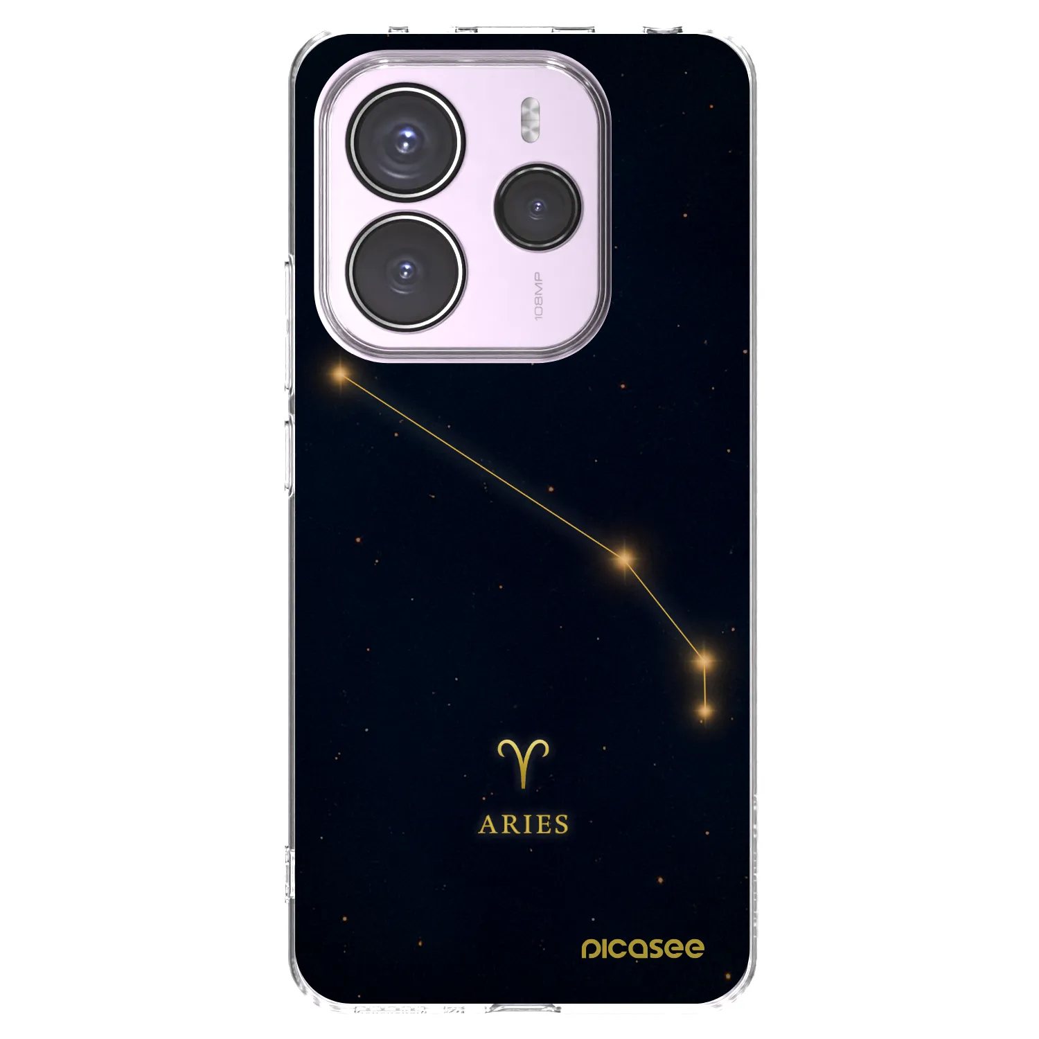 Picasee átlátszó szilikon tok az alábbi mobiltelefonokra Xiaomi Redmi Note 14 5G - ARIES