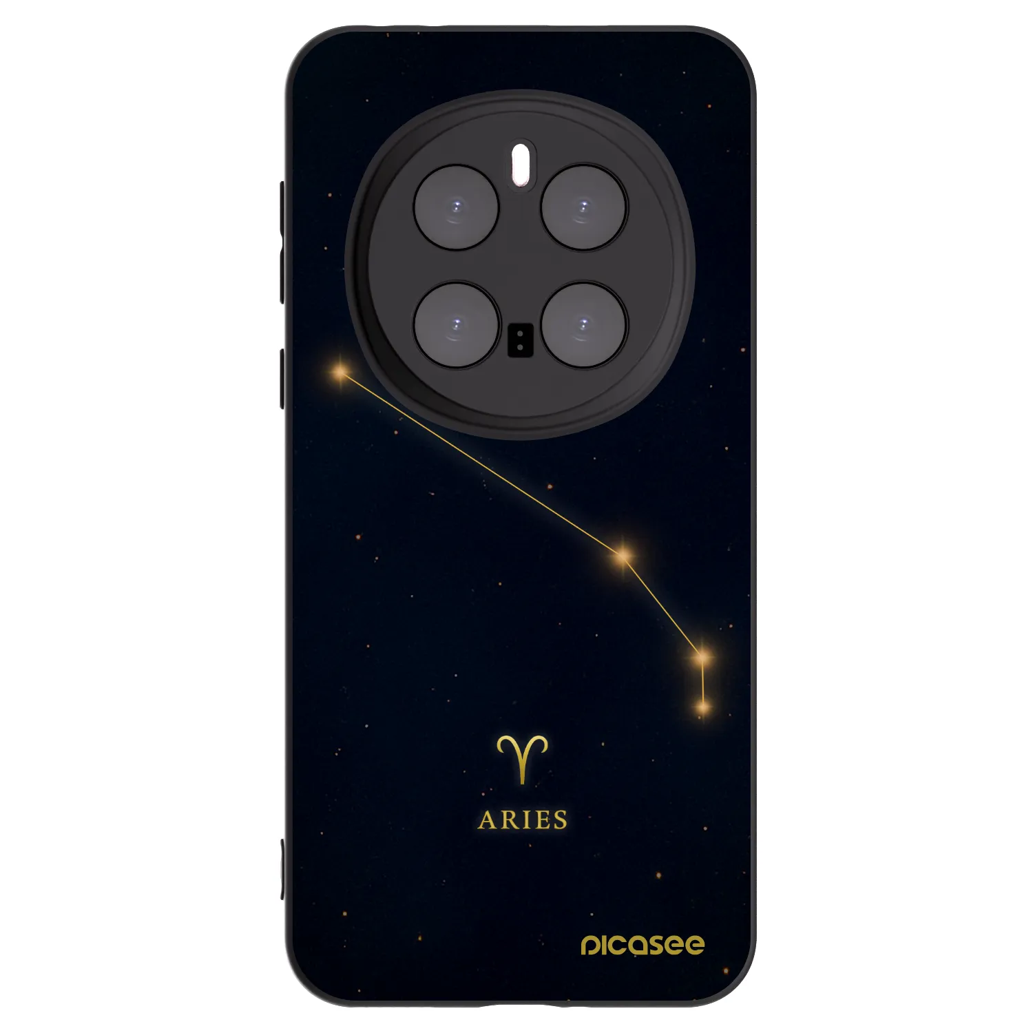 Picasee fekete szilikon tok az alábbi mobiltelefonokra Honor Magic7 Pro 5G - ARIES
