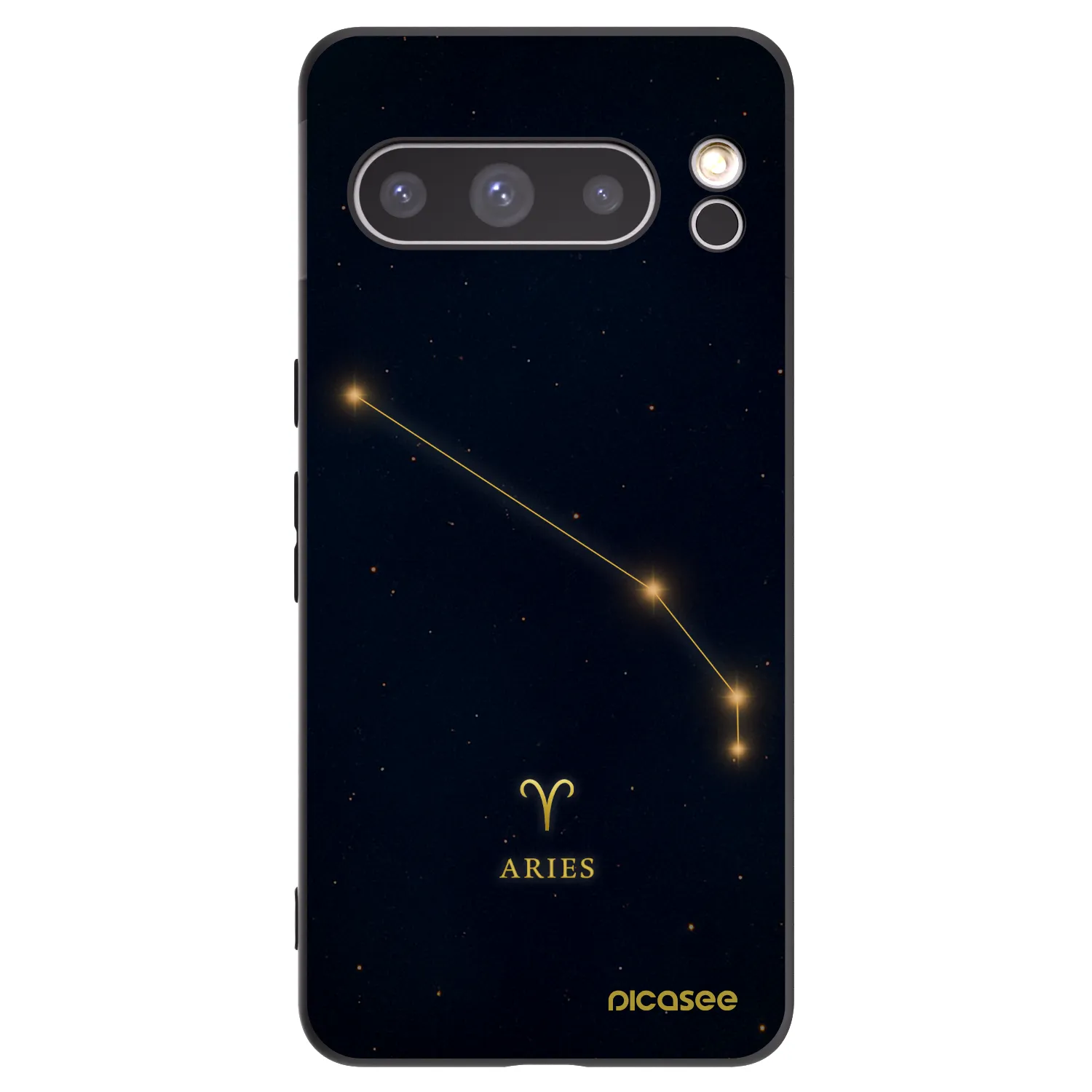 Picasee fekete szilikon tok az alábbi mobiltelefonokra Google Pixel 8 Pro - ARIES