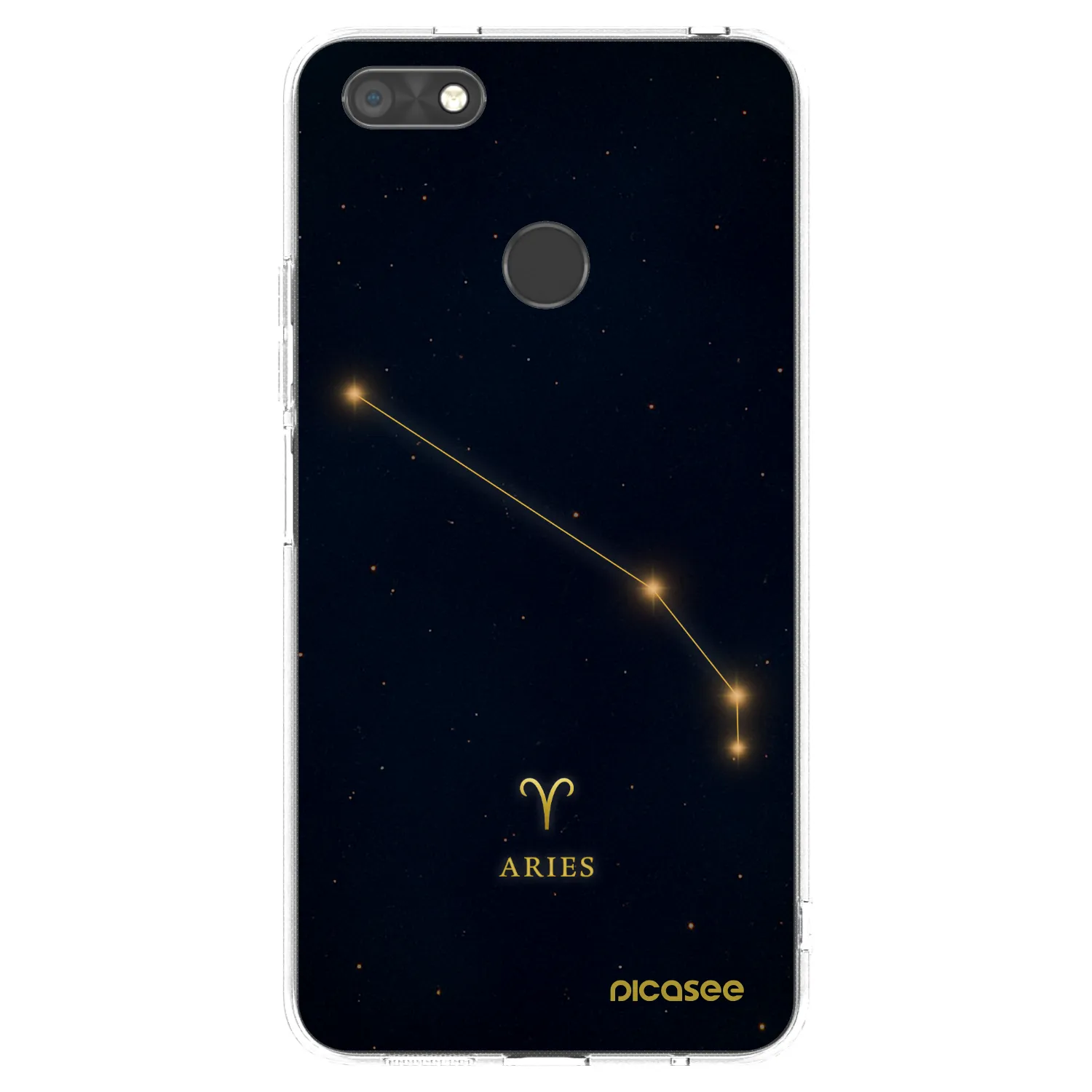 Picasee átlátszó szilikon tok az alábbi mobiltelefonokra Huawei P9 Lite Mini - ARIES