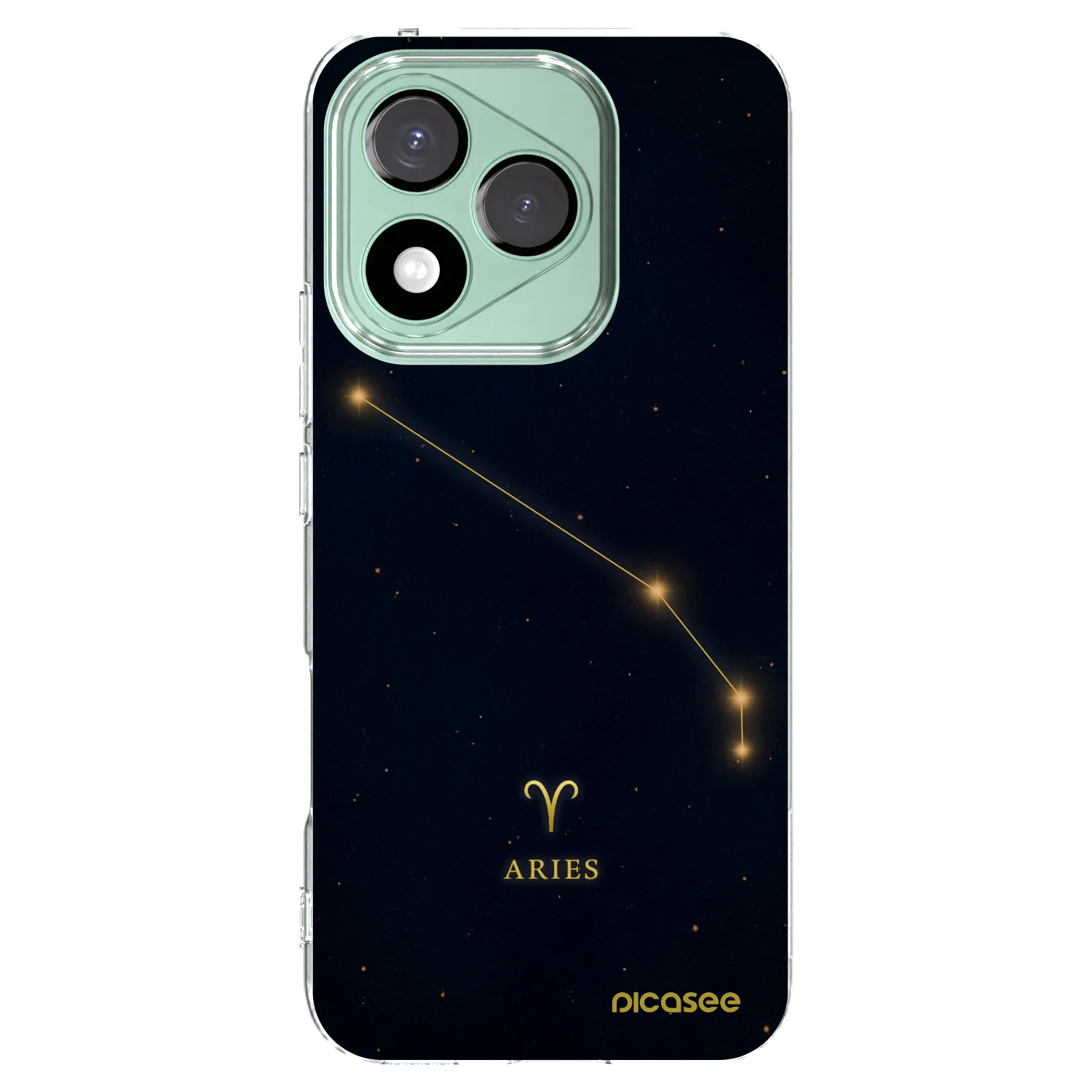 Picasee átlátszó szilikon tok az alábbi mobiltelefonokra Honor 400 Lite 5G - ARIES