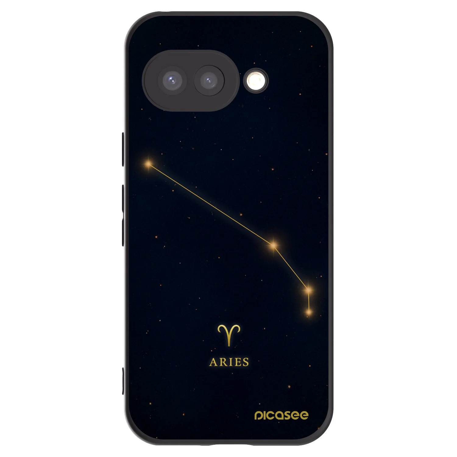 Picasee fekete szilikon tok az alábbi mobiltelefonokra Google Pixel 9a - ARIES