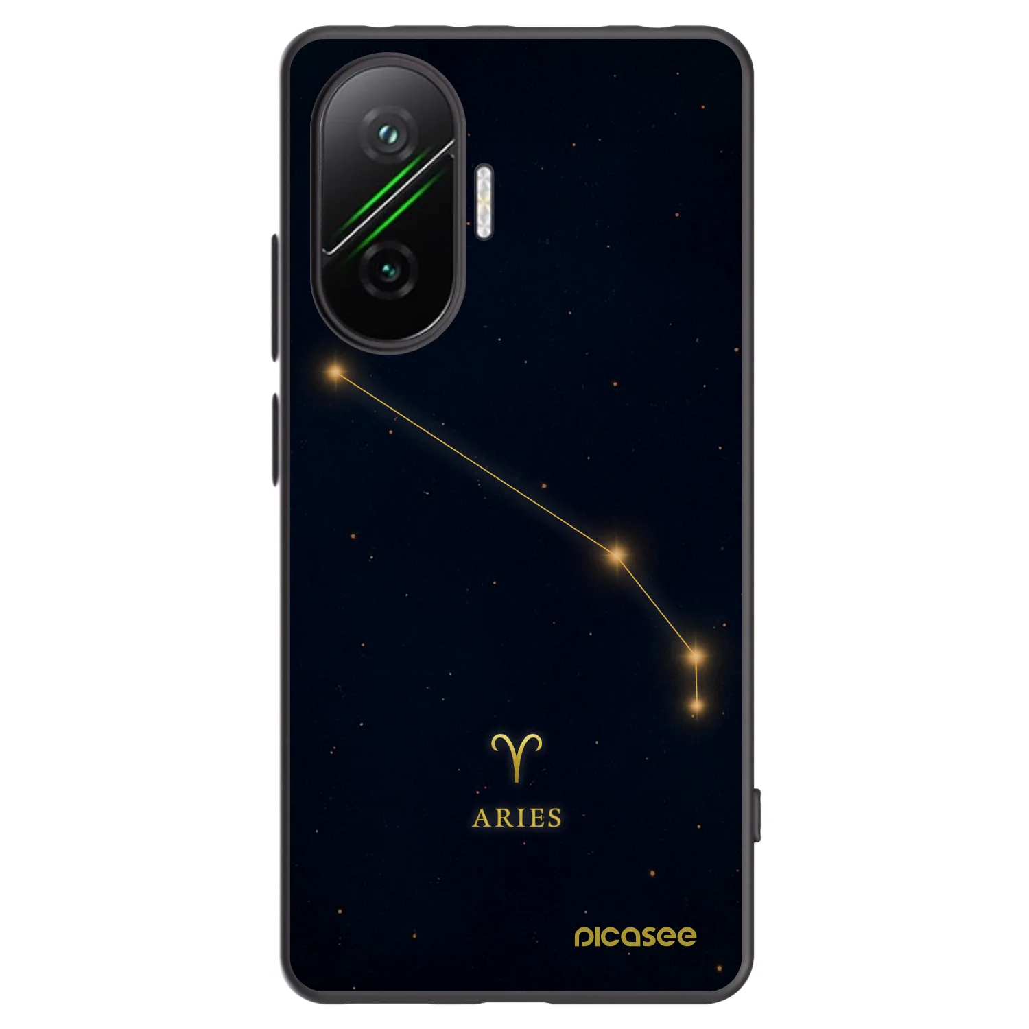 Picasee fekete szilikon tok az alábbi mobiltelefonokra Xiaomi Poco F7 Pro 5G - ARIES