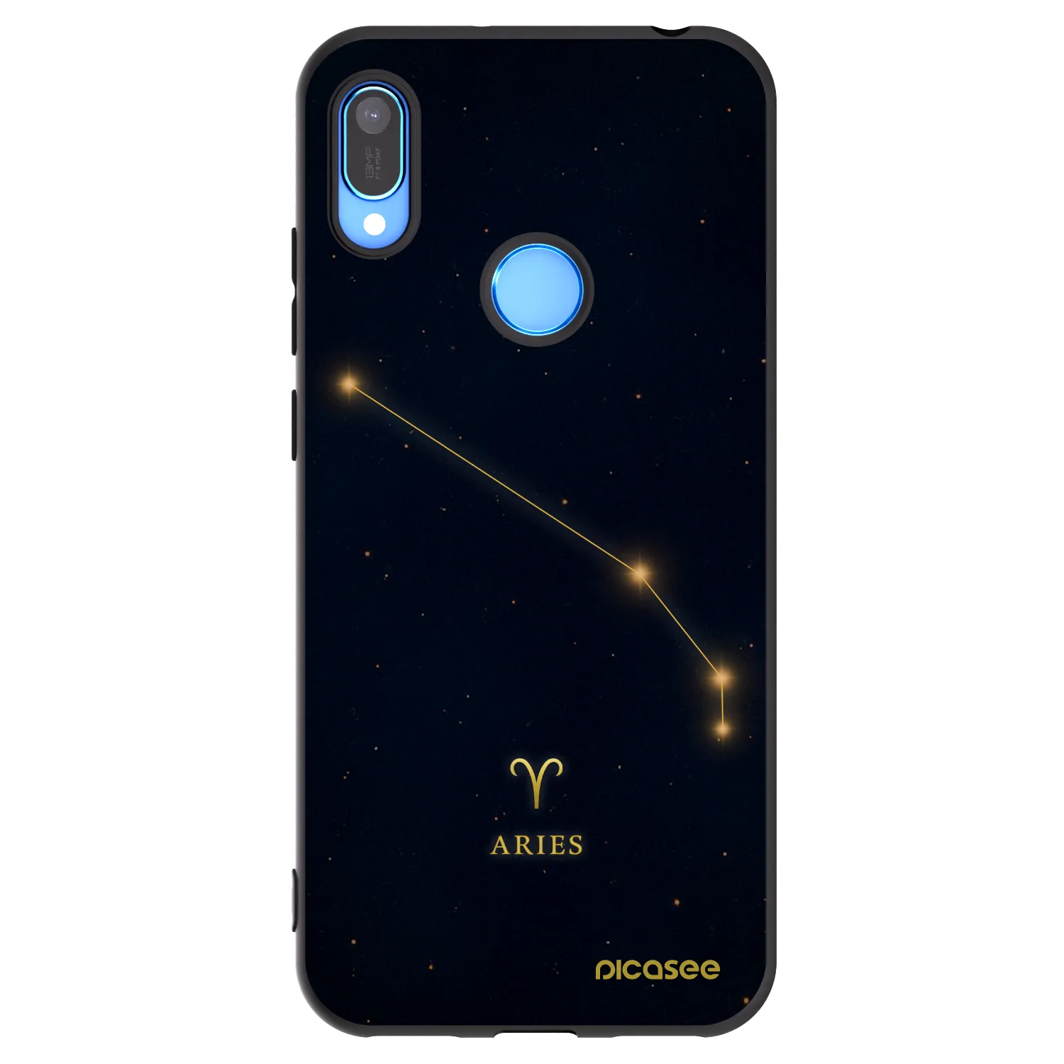 Picasee fekete szilikon tok az alábbi mobiltelefonokra Huawei Y6 2019 - ARIES