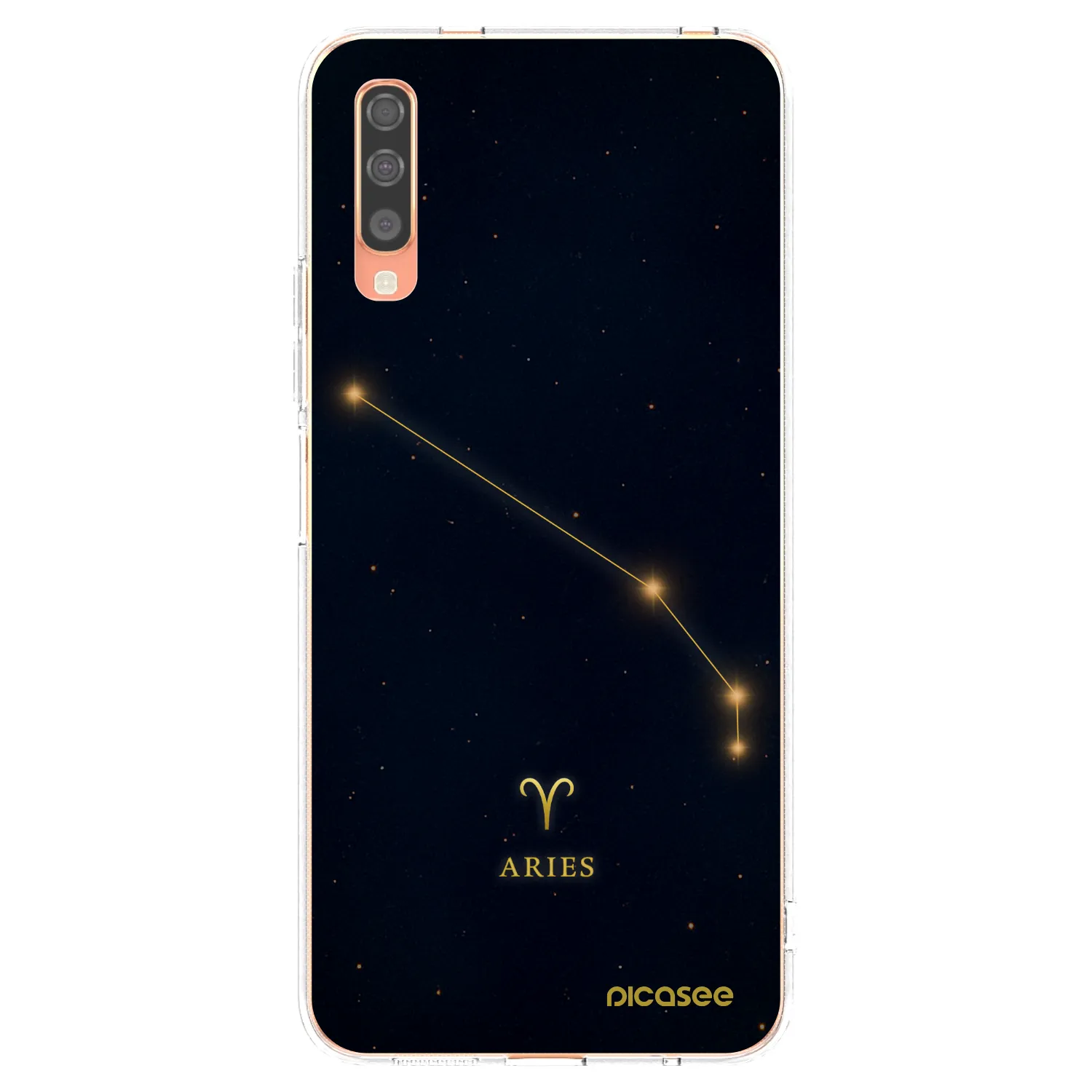 Picasee átlátszó szilikon tok az alábbi mobiltelefonokra Samsung Galaxy A70 A705F - ARIES