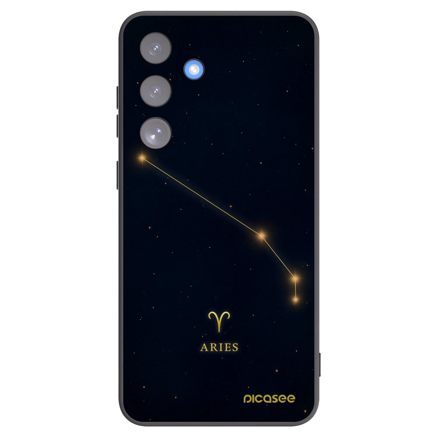 Picasee fekete szilikon tok az alábbi mobiltelefonokra Samsung Galaxy S25 FE 5G - ARIES