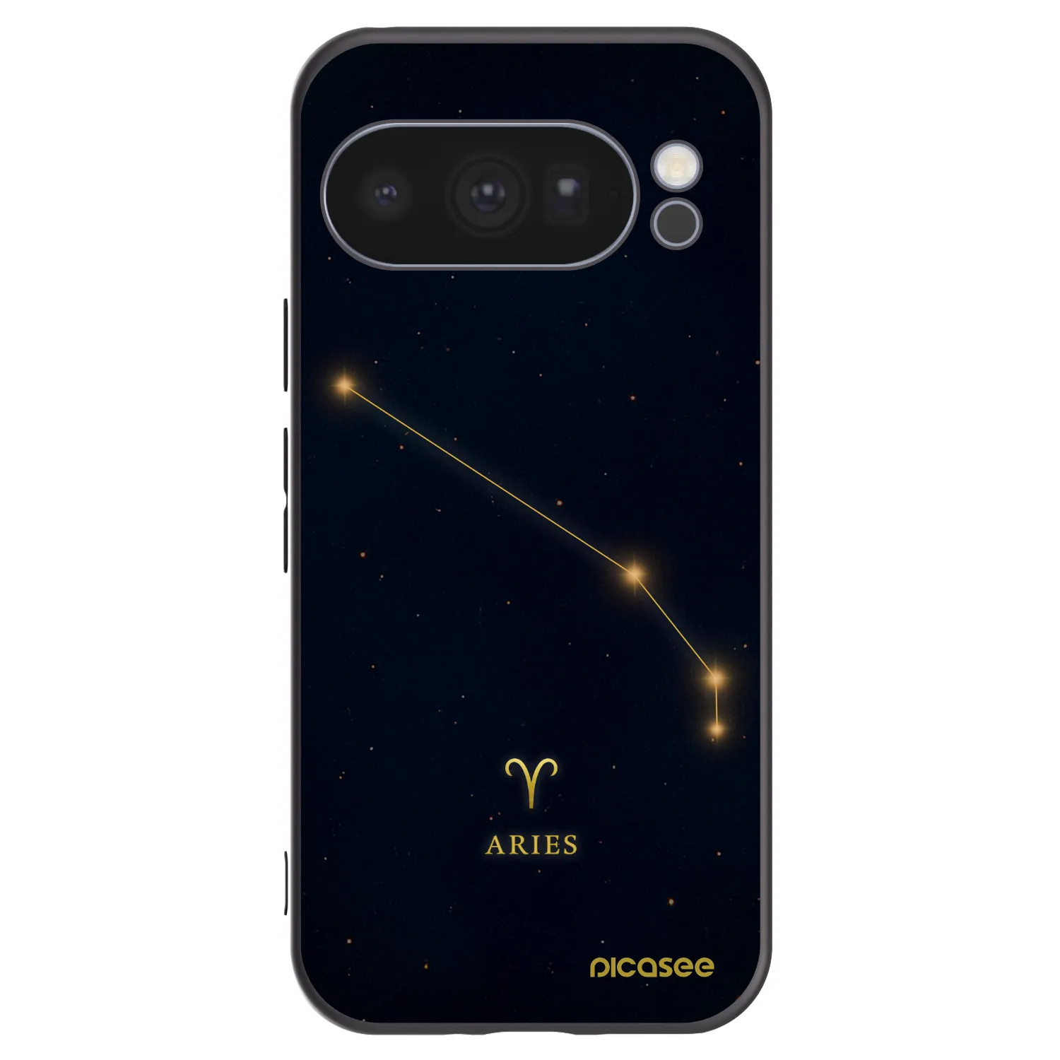 Picasee fekete szilikon tok az alábbi mobiltelefonokra Google Pixel 10 Pro - ARIES