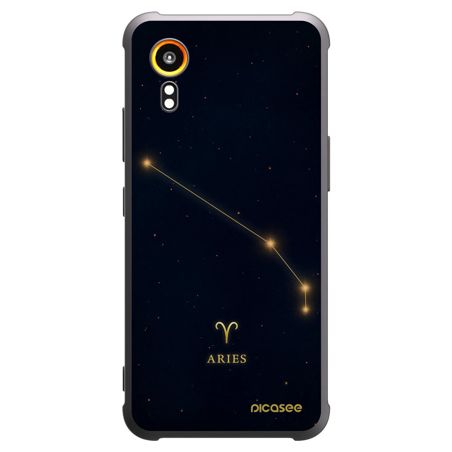 Picasee fekete szilikon tok az alábbi mobiltelefonokra Samsung Galaxy Xcover 7 - ARIES