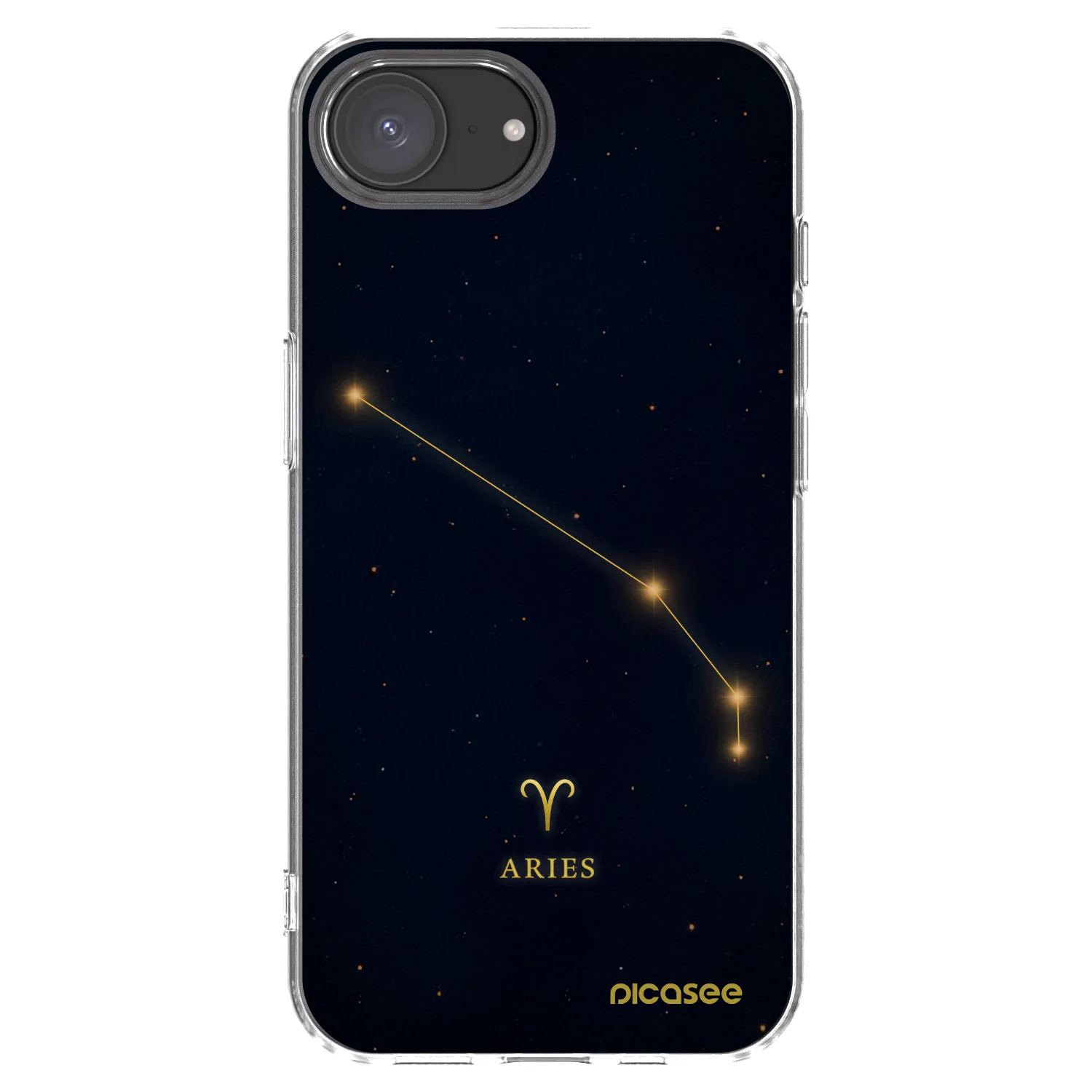 Picasee átlátszó szilikon tok az alábbi mobiltelefonokra Apple iPhone 17e - ARIES