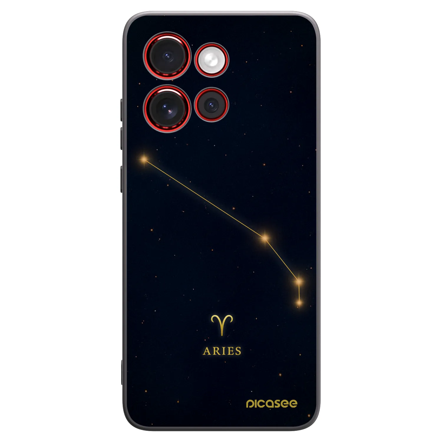 Picasee fekete szilikon tok az alábbi mobiltelefonokra Motorola Edge 60 Neo 5G - ARIES