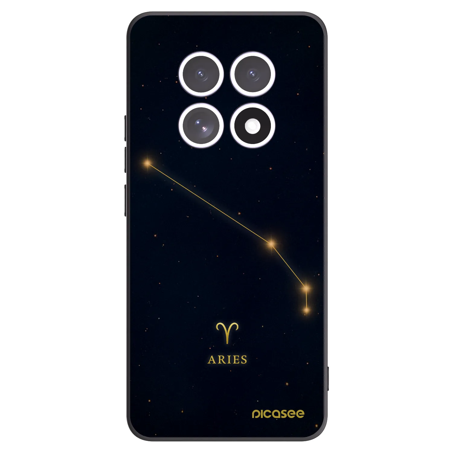 Picasee fekete szilikon tok az alábbi mobiltelefonokra Xiaomi Redmi Note 15 5G - ARIES