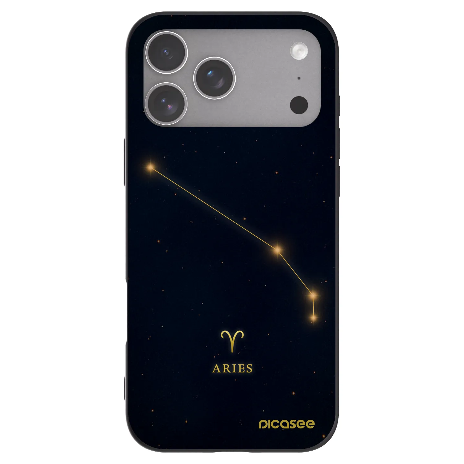 Picasee fekete szilikon tok az alábbi mobiltelefonokra Apple iPhone 18 Pro Max - ARIES