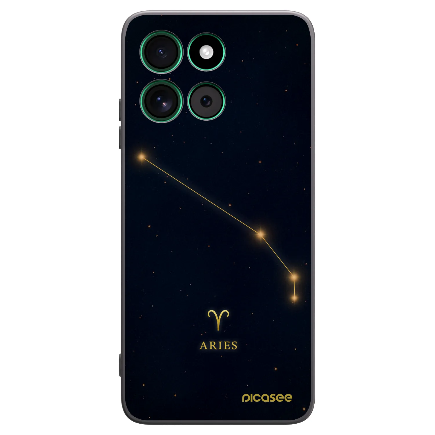 Picasee fekete szilikon tok az alábbi mobiltelefonokra Motorola Moto G57 Power - ARIES