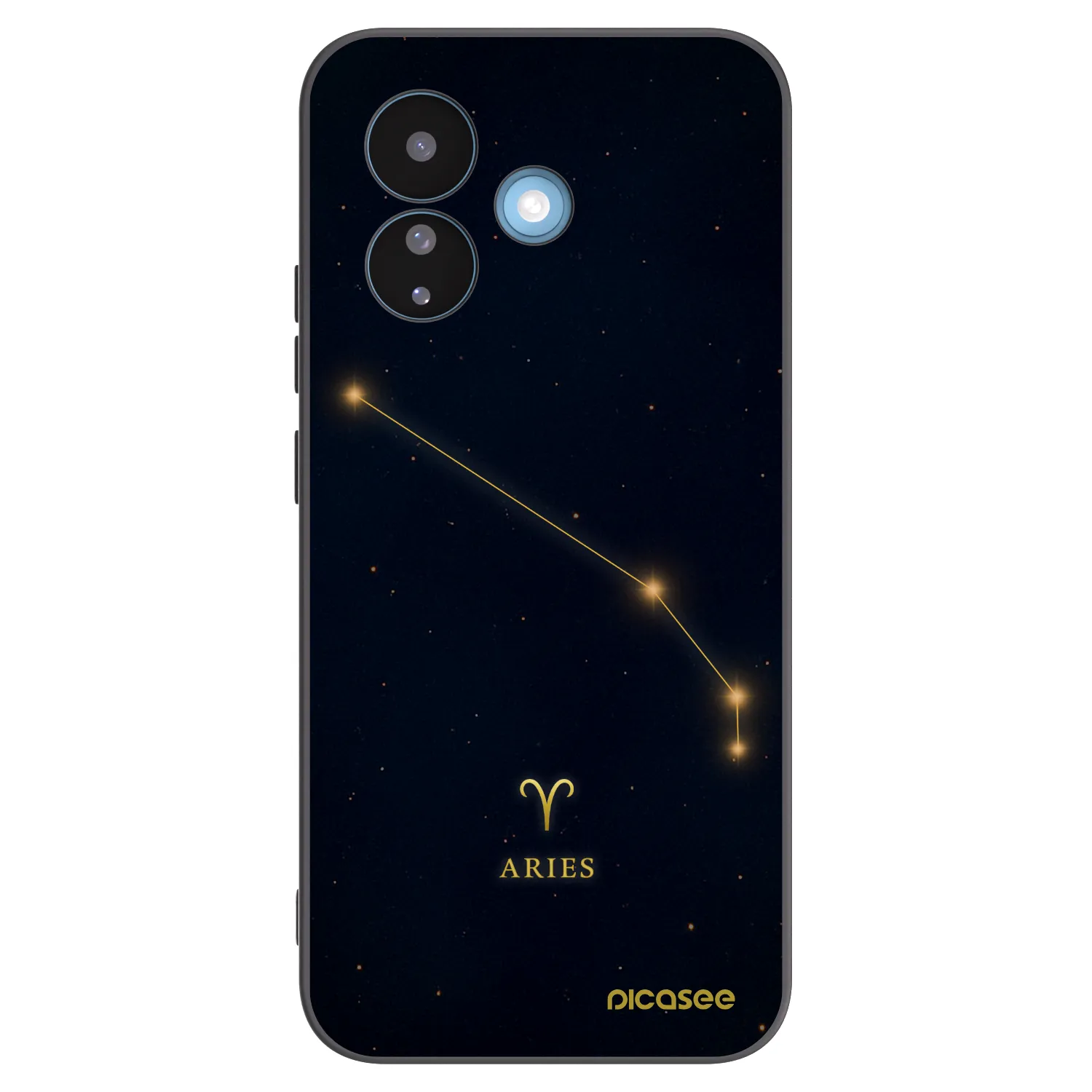 Picasee fekete szilikon tok az alábbi mobiltelefonokra Xiaomi Redmi Note 17 Pro 5G - ARIES