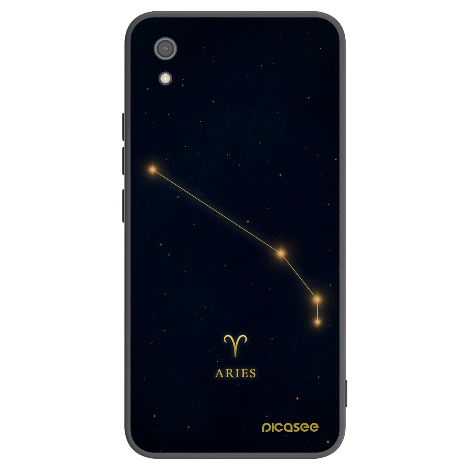 Picasee fekete szilikon tok az alábbi mobiltelefonokra Xiaomi Redmi 7A - ARIES