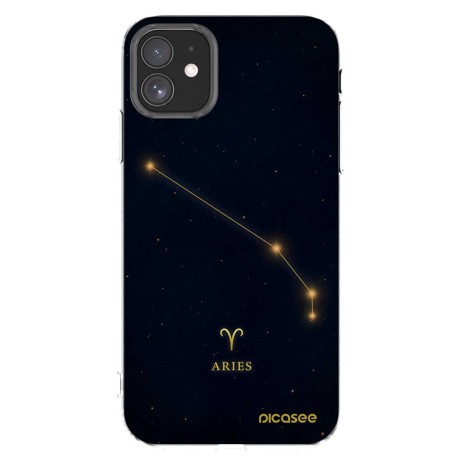 Picasee átlátszó szilikon tok az alábbi mobiltelefonokra Apple iPhone 11 - ARIES