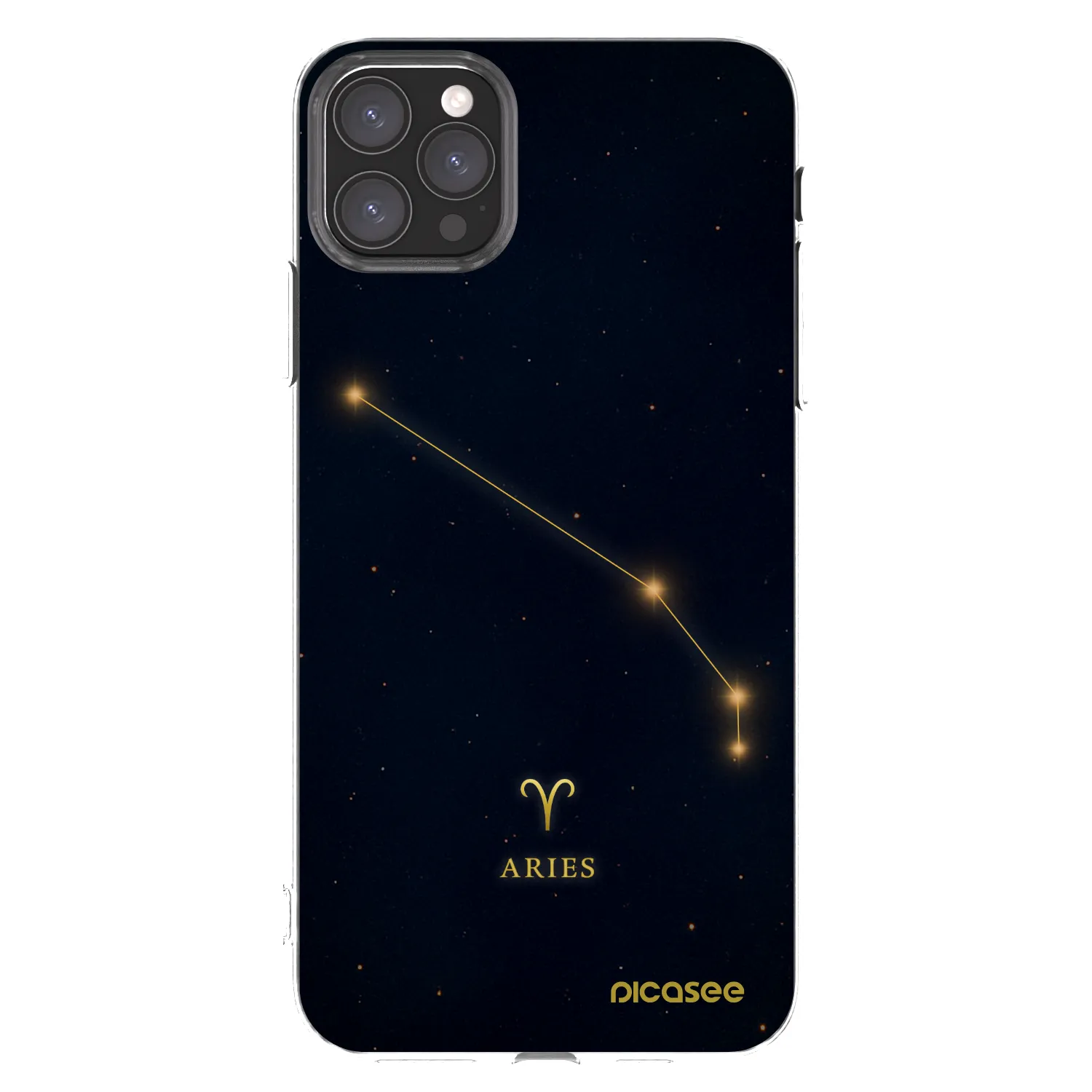 Picasee átlátszó szilikon tok az alábbi mobiltelefonokra Apple iPhone 11 Pro Max - ARIES