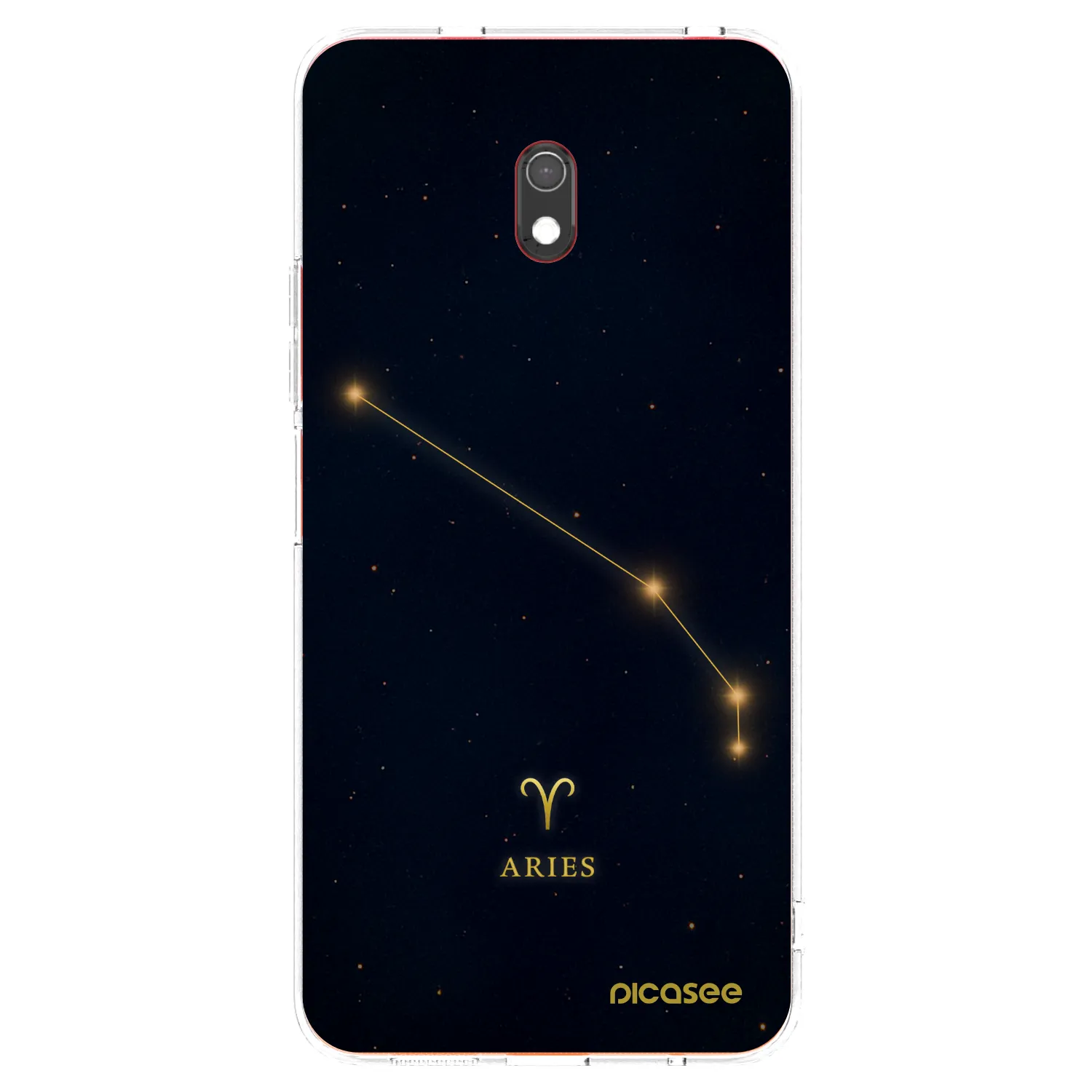 Picasee átlátszó szilikon tok az alábbi mobiltelefonokra Xiaomi Redmi 8A - ARIES